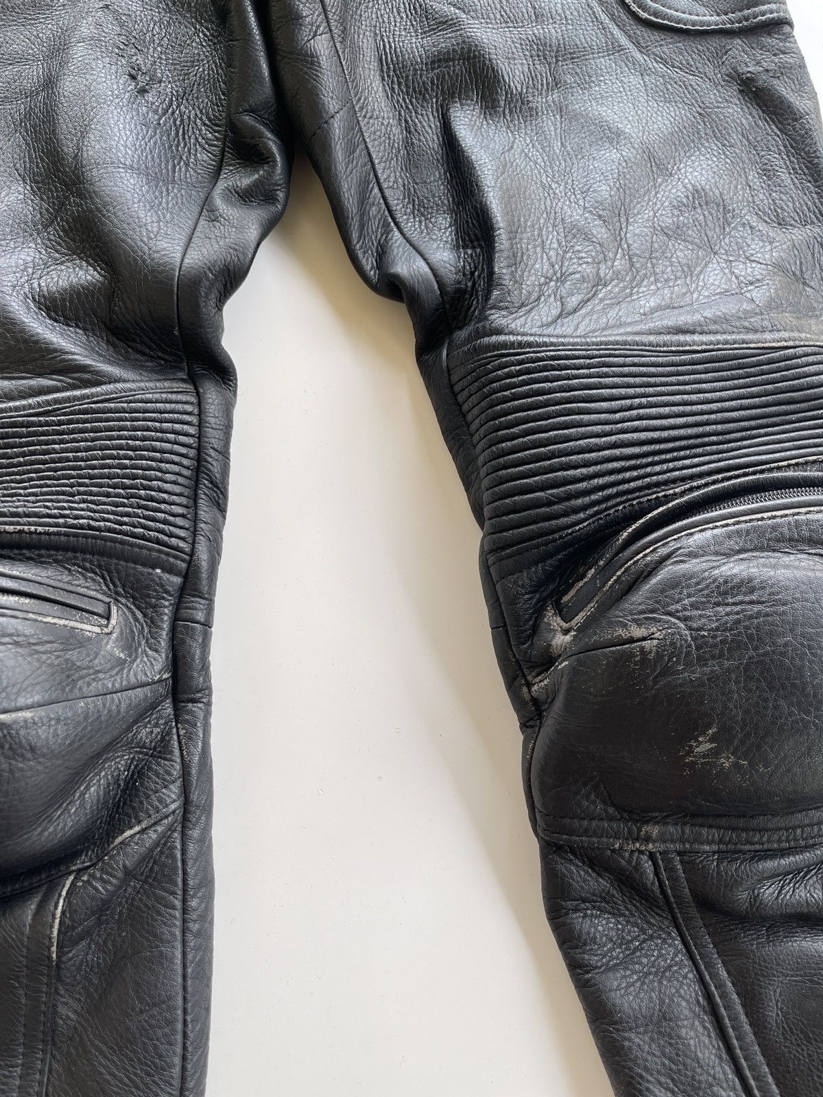 Kadoya Vintage Nankai Leather Bikers Pants Size US 29 - 10 Thumbnail