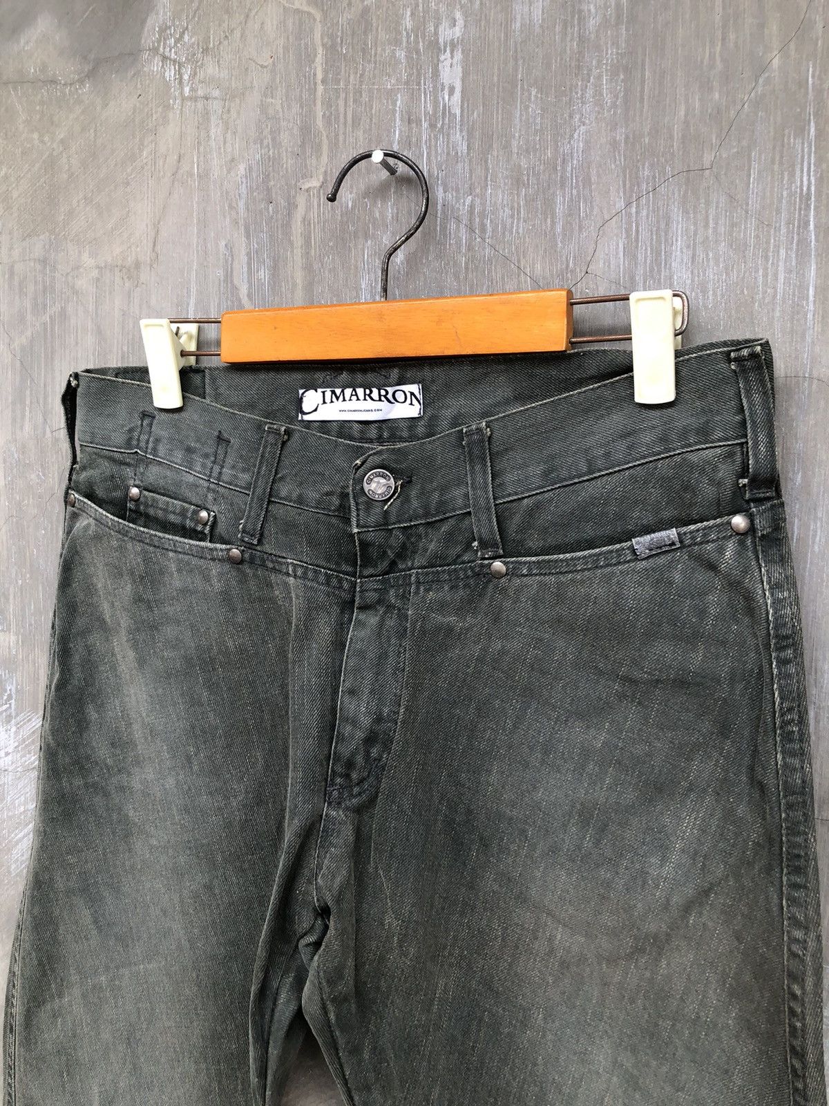 Japanese Brand × Le Grande Bleu (L.G.B.) Cimarron Twisted Flared Denim Size US 30 / EU 46 - 4 Thumbnail
