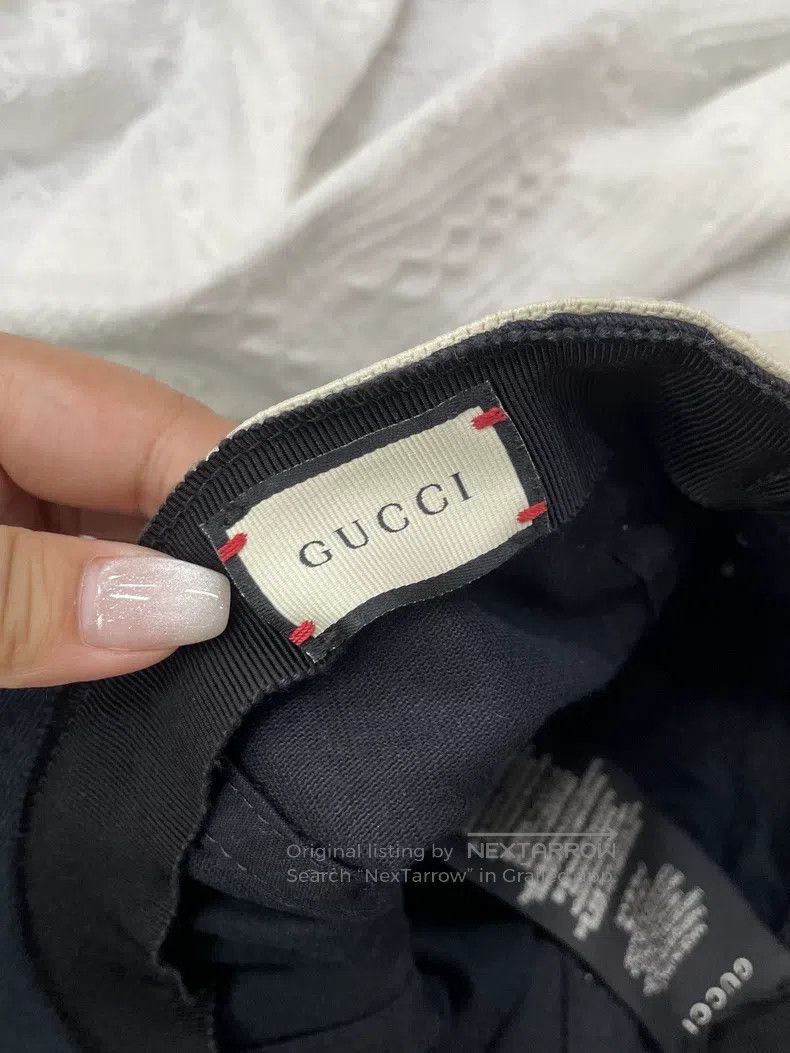 Gucci Gucci SizeM Baseball cap with large letter logo Size ONE SIZE - 5 Thumbnail