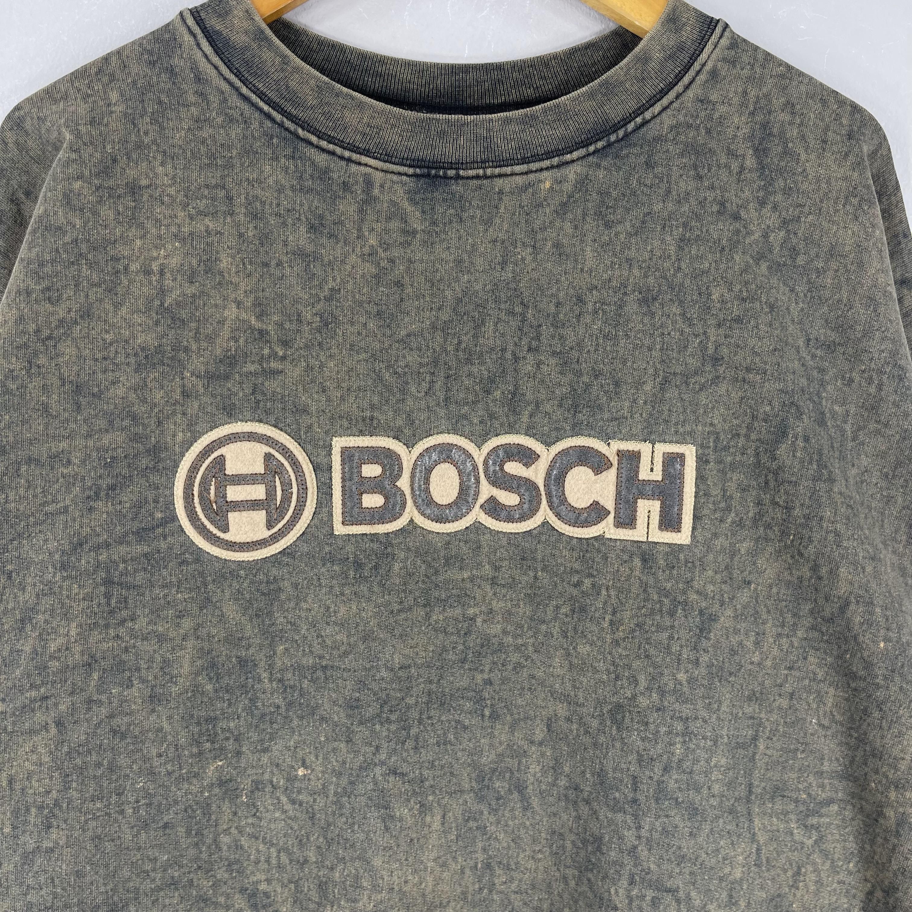 Vintage Vintage BOSCH Engineering Spell Out Distressed Sweatshirt Size US XL / EU 56 / 4 - 2 Thumbnail