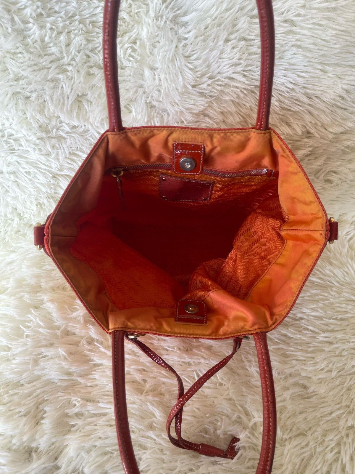 Prada × Vintage Prada Nylon Tote Bag Size ONE SIZE - 19 Thumbnail