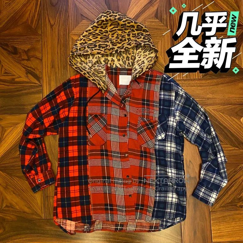 Takahiromiyashita The Soloist. Takahiromiyashita The Soloist. Size OS Plaid leopard stitch Size US M / EU 48-50 / 2 - 1 Thumbnail