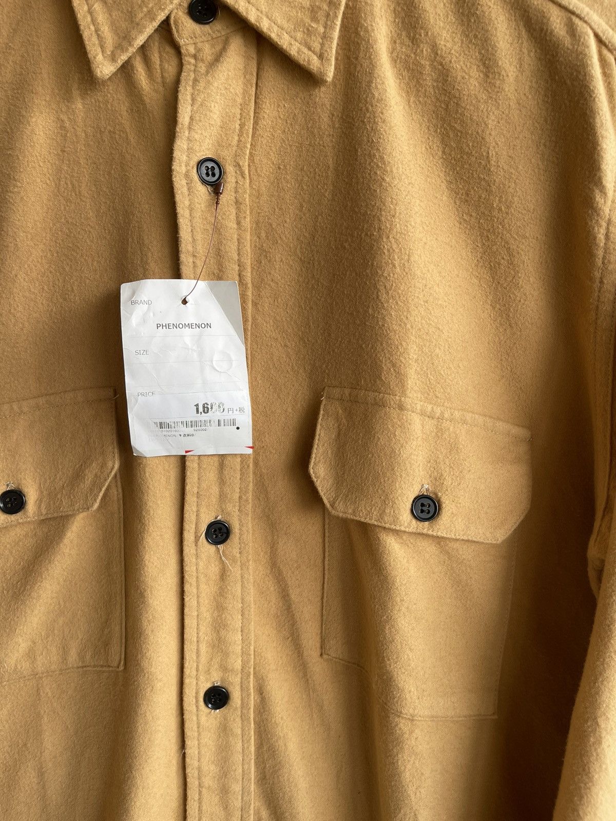 PHENOMENON AW10🔥PHENOMENON🔥Chambray Shirt Button Up Japan Size US L / EU 52-54 / 3 - 6 Thumbnail