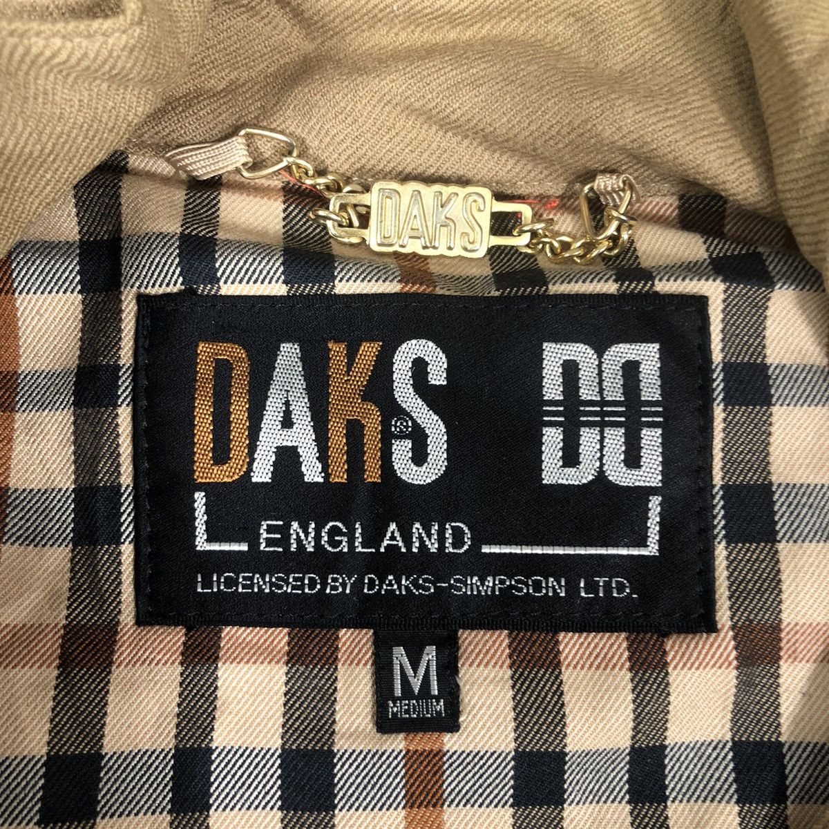 DAKS × Vintage Vintage DAKS London Bomber Jacket Size US M / EU 48-50 / 2 - 5 Thumbnail