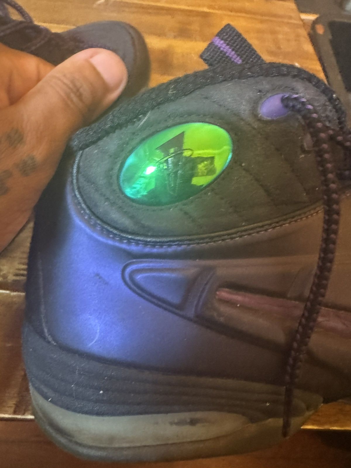 Nike Nike 1/2 Cent Eggplant Penny Sneakers Size US 8.5 / EU 41-42 - 5 Thumbnail