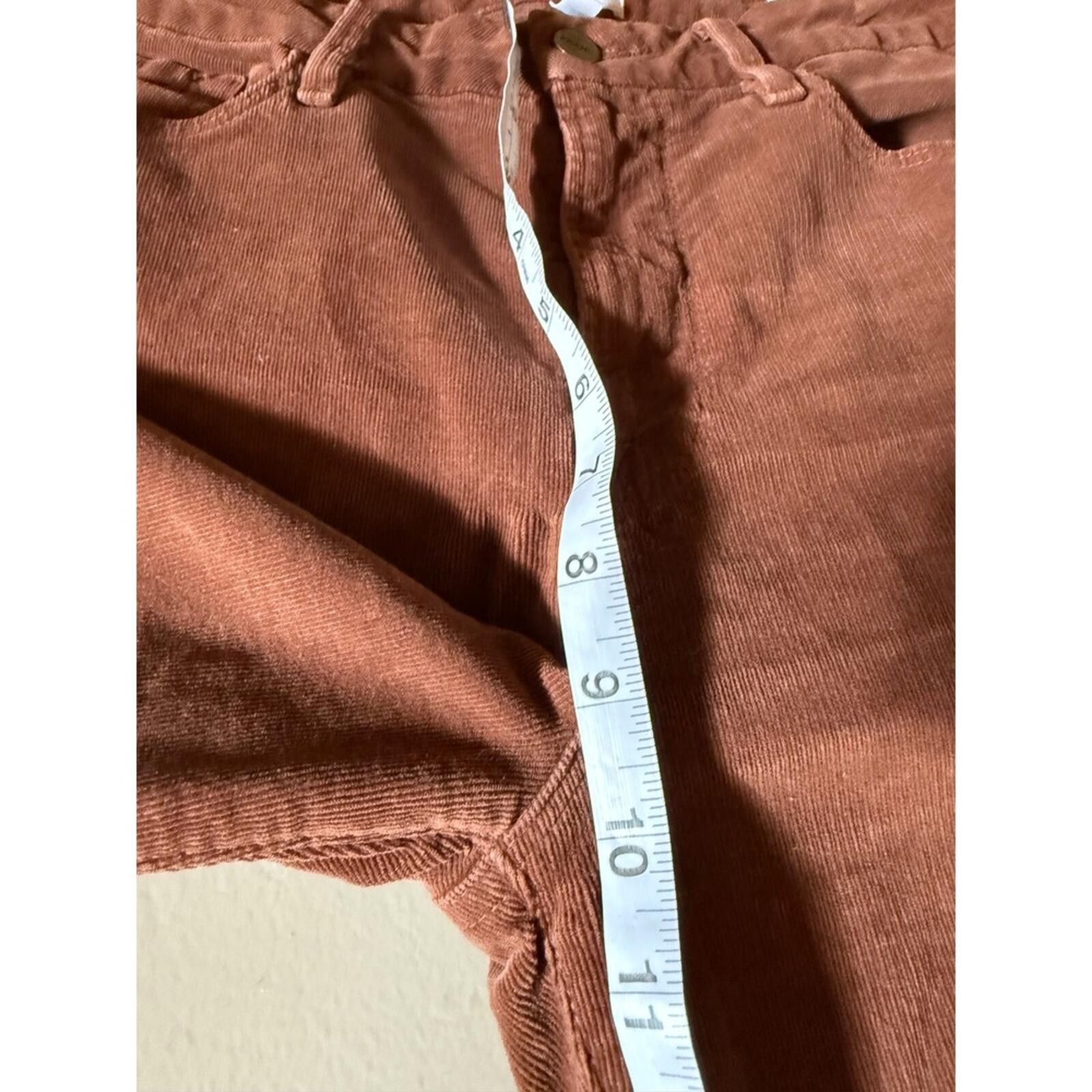 Frame FRAME Le Crop Mini Boot Corduroy 30 Mid Rise Flare Cropped Size 30" / US 8 / IT 44 - 7 Thumbnail