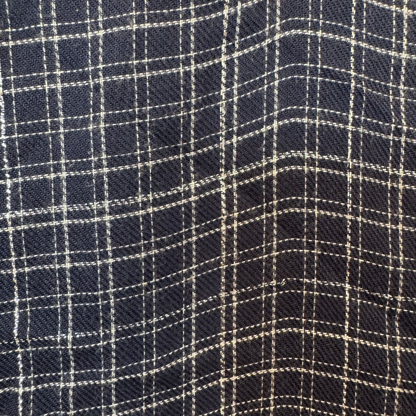 Paige PAIGE Calissa Navy Plaid Flannel Peacoat Gunmetal Check Top Size M / US 6-8 / IT 42-44 - 10 Thumbnail