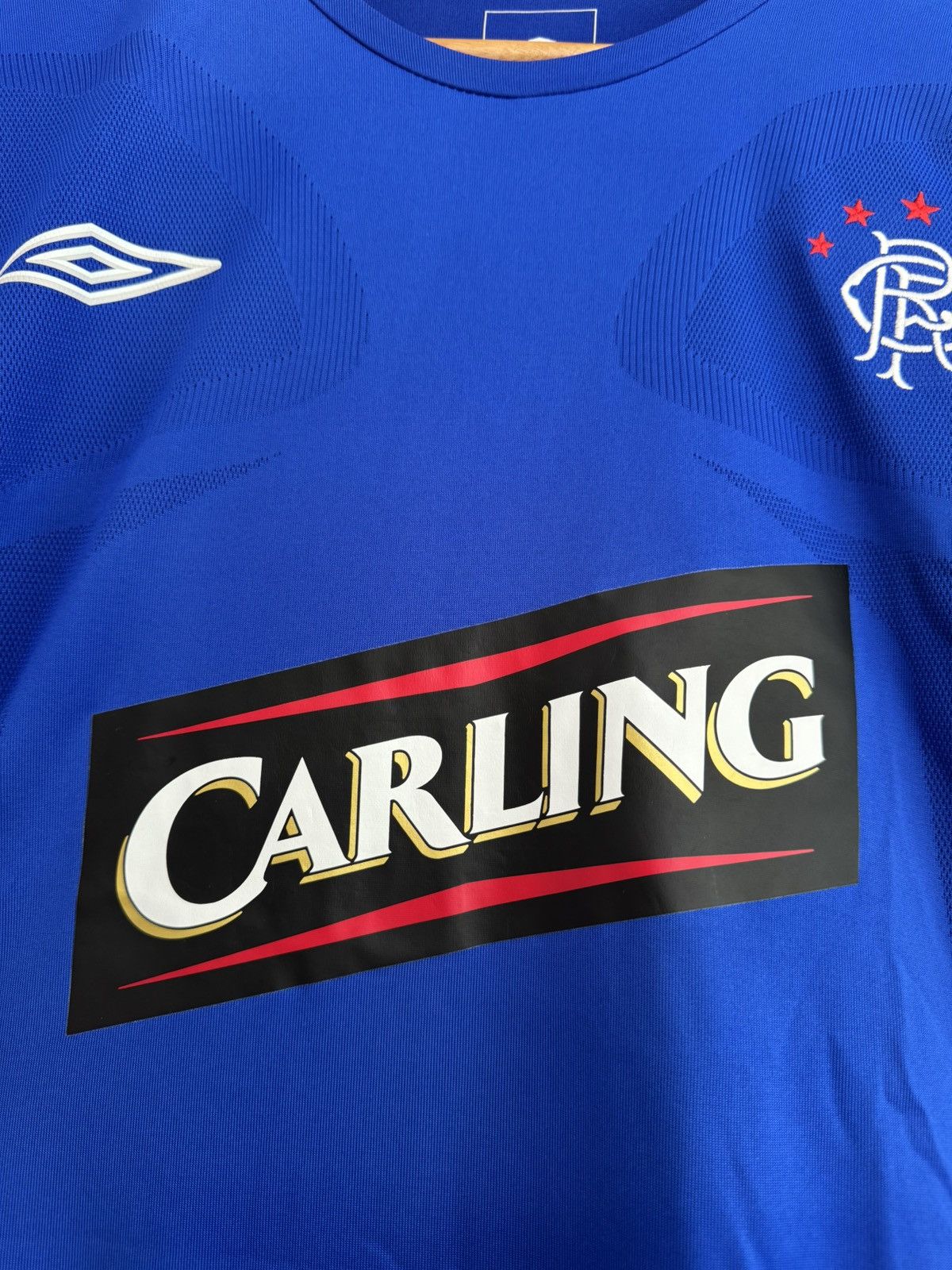 Umbro × Vintage Vintage Glasgow Rangers 2008-2009 Soccer Jersey Football Kit Size US L / EU 52-54 / 3 - 5 Thumbnail