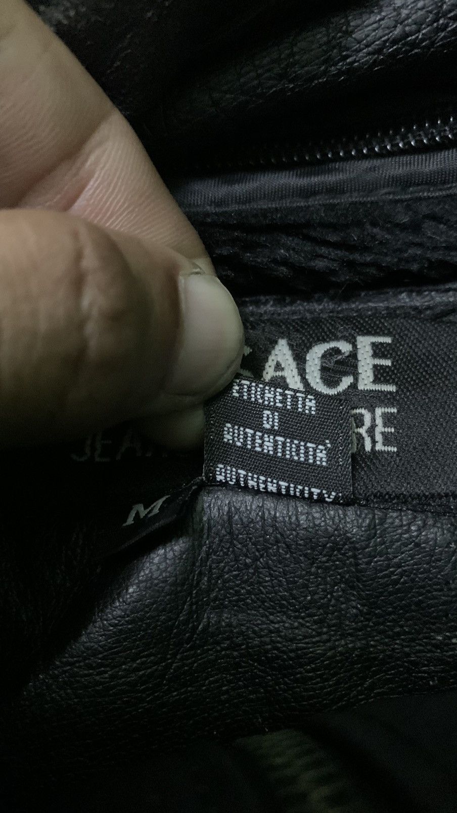 Versace Jeans Couture Vtg Jacket Leather Versace Jeans Couture Size US M / EU 48-50 / 2 - 7 Thumbnail
