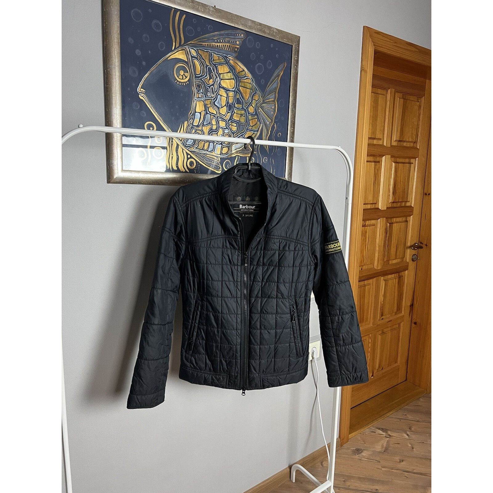 Barbour Barbour Burnout Quilt Men`s Black Quilted Jacket Size S Size US S / EU 44-46 / 1 - 2 Thumbnail