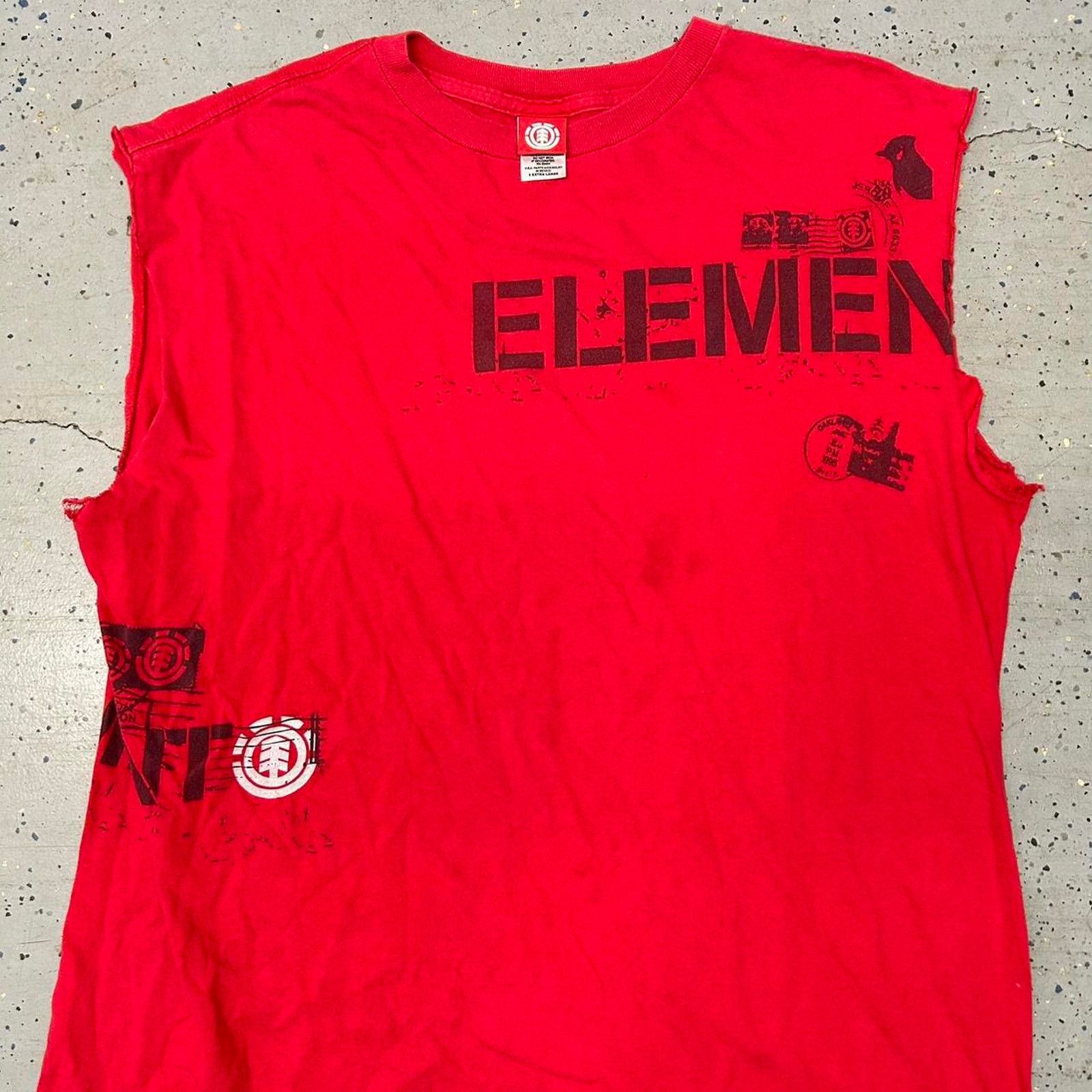 Element Y2K Element Cut Off T-Shirt Size US XXL / EU 58 / 5 - 2 Thumbnail