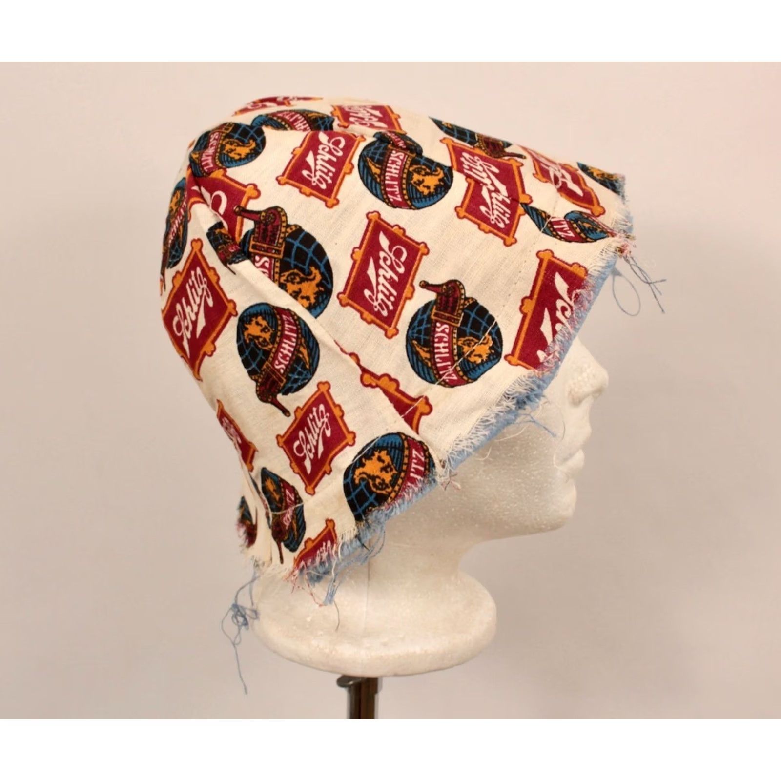 Vintage VINTAGE Schlitz Advertisement Bucket Hat 60s Beer 1960s Men's Hat Size ONE SIZE - 7 Thumbnail