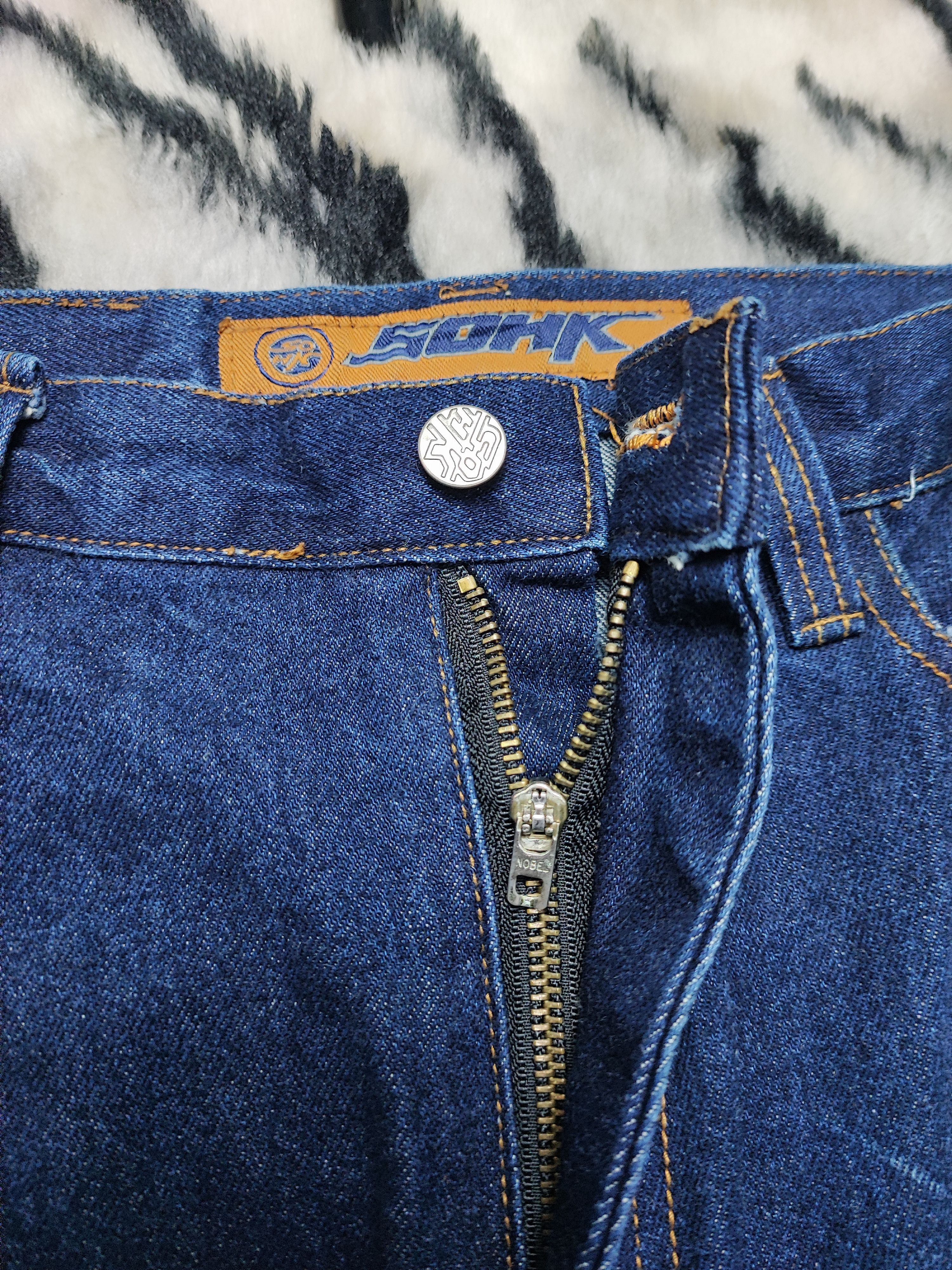 Vintage WIDE BAGGY VINTAGE SCHOOL OF HARD KNOCKS SIZE 32 Size US 32 / EU 48 - 6 Thumbnail