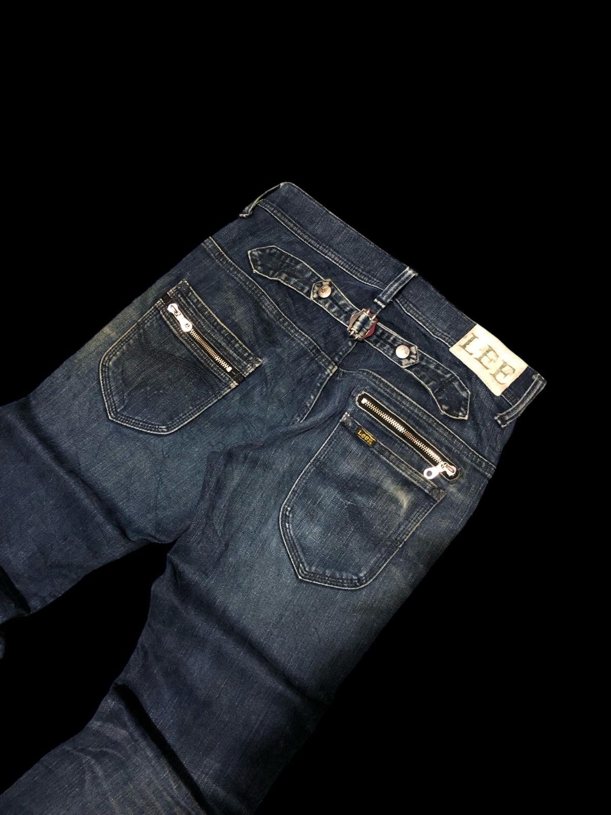 Japanese Brand × Lee × Vintage Rare Vintage LEE Riders Punk Bondage Houndstooth Pants Size US 31 - 3 Thumbnail