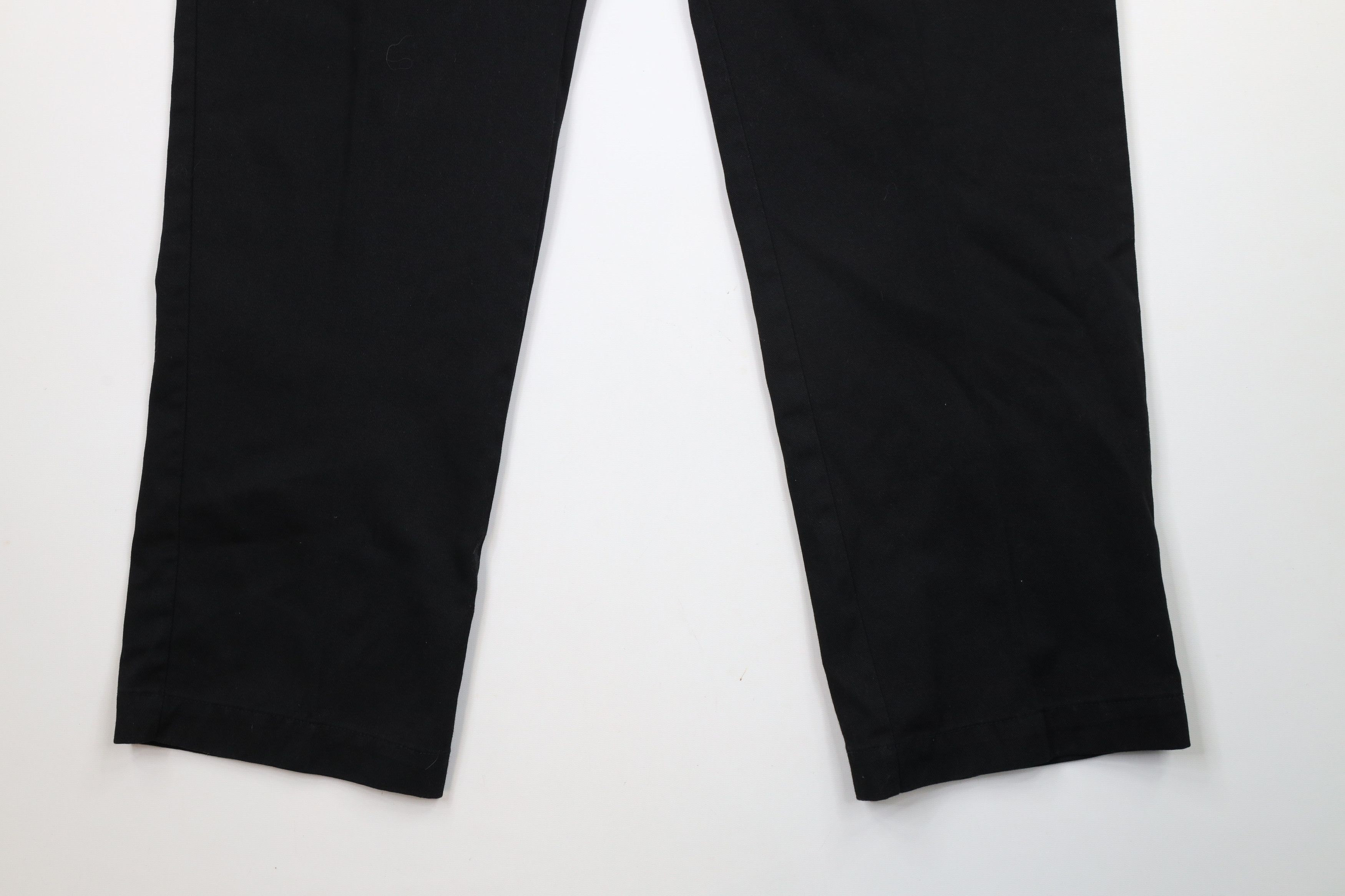 Dickies × Vintage Vintage 70s Dickies Wide Leg Mechanic Work Pants Black USA Size US 38 / EU 54 - 4 Thumbnail