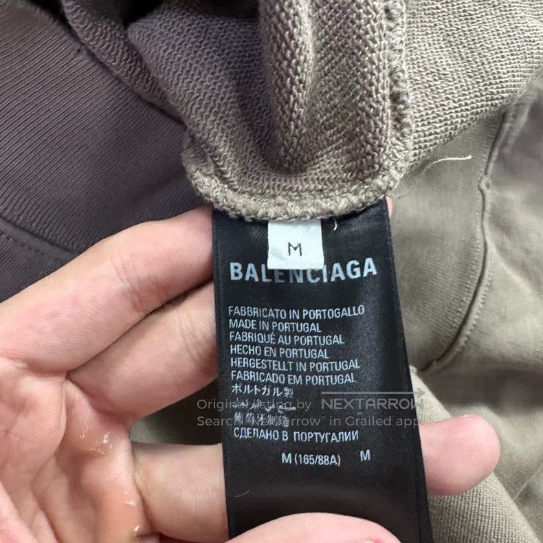 Balenciaga Balenciaga Destroyed Hoodie Size US M / EU 48-50 / 2 - 7 Thumbnail