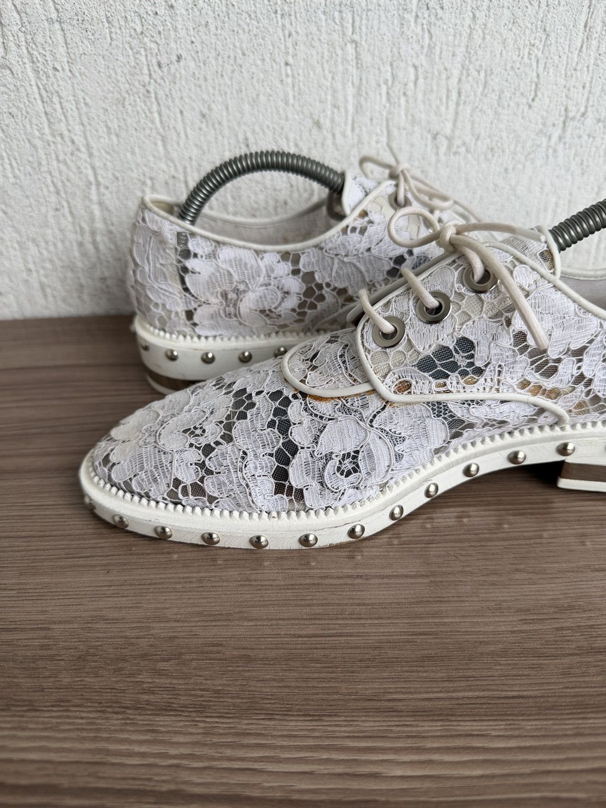 Givenchy ❤️🔥Y Nika lace wedding oxford Size US 8.5 / IT 38.5 - 12 Thumbnail