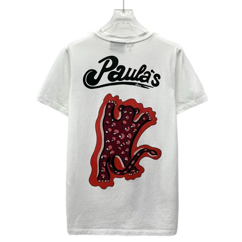 Loewe Loewe White cartoon printed cotton round neck short sleeve Size M / US 6-8 / IT 42-44 - 2 Thumbnail