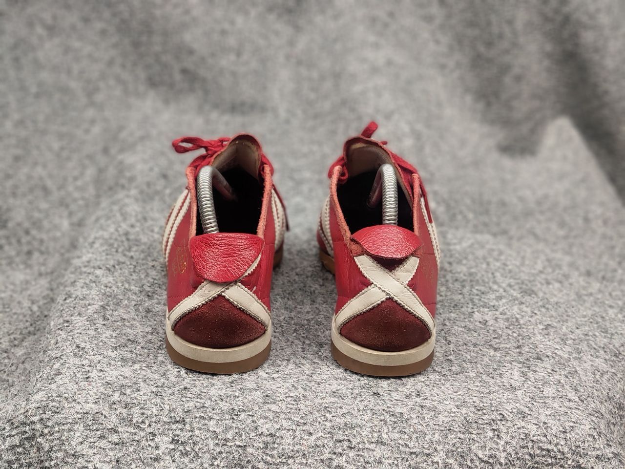 Adidas Vintage 2003 Adidas Italia Leather Red Retro Sneakers Size US 8 / EU 41 - 15 Thumbnail
