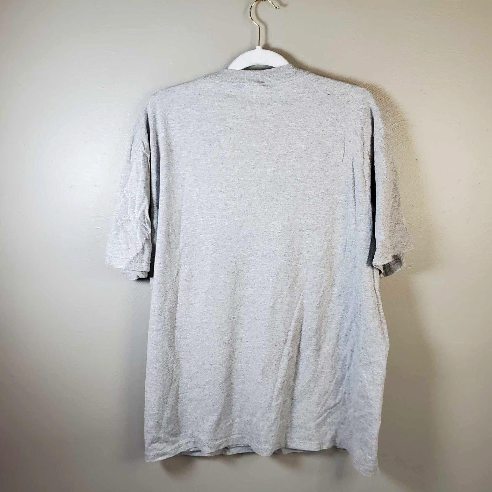 Soffe VINTAGE Soffe T Shirt Embroidered US Marines Military USA Mens Large L Gray 90s Size US L / EU 52-54 / 3 - 6 Thumbnail