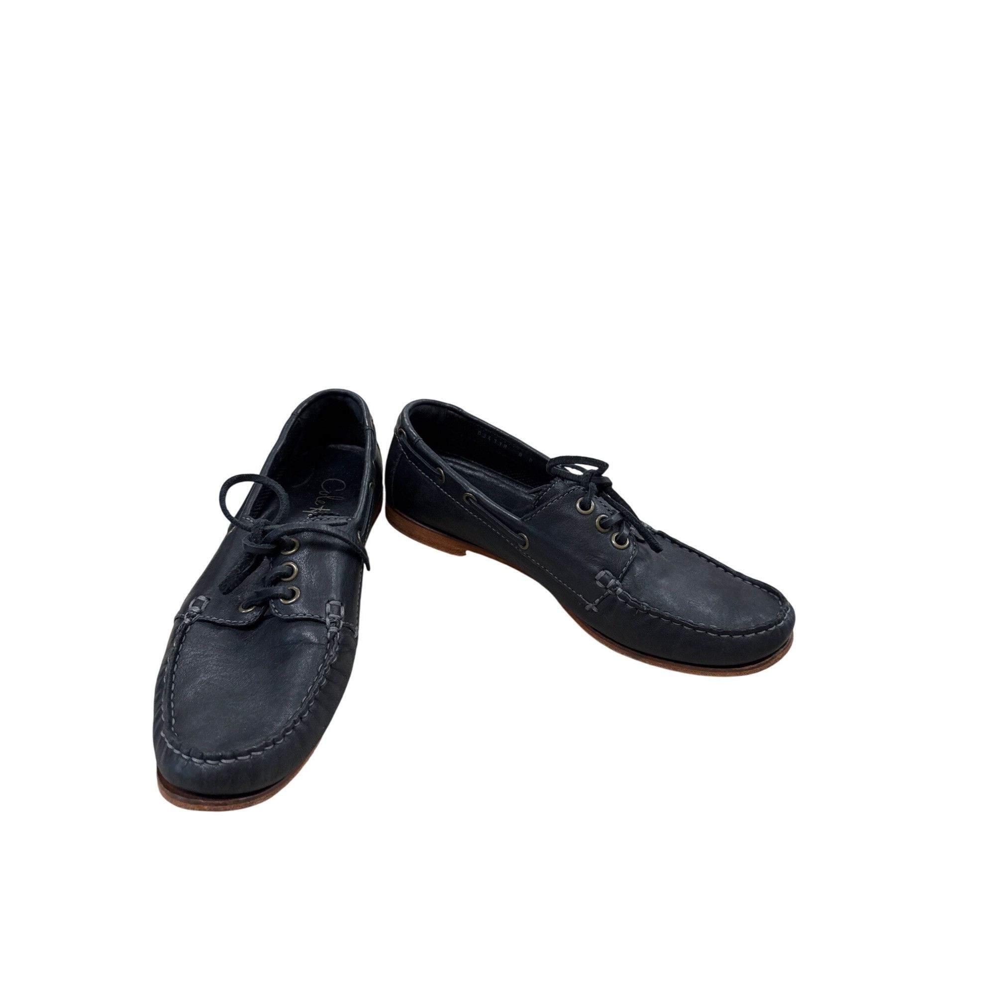 Cole Haan Cole Haan Womens Black Leather Loafers Shoes 8B SKU 7338 Size US 8 / IT 38 - 1 Thumbnail