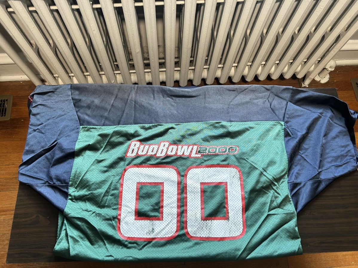 Budweiser VINTAGE BUD-BOWL JERSEY Y2K Size US XL / EU 56 / 4 - 2 Thumbnail