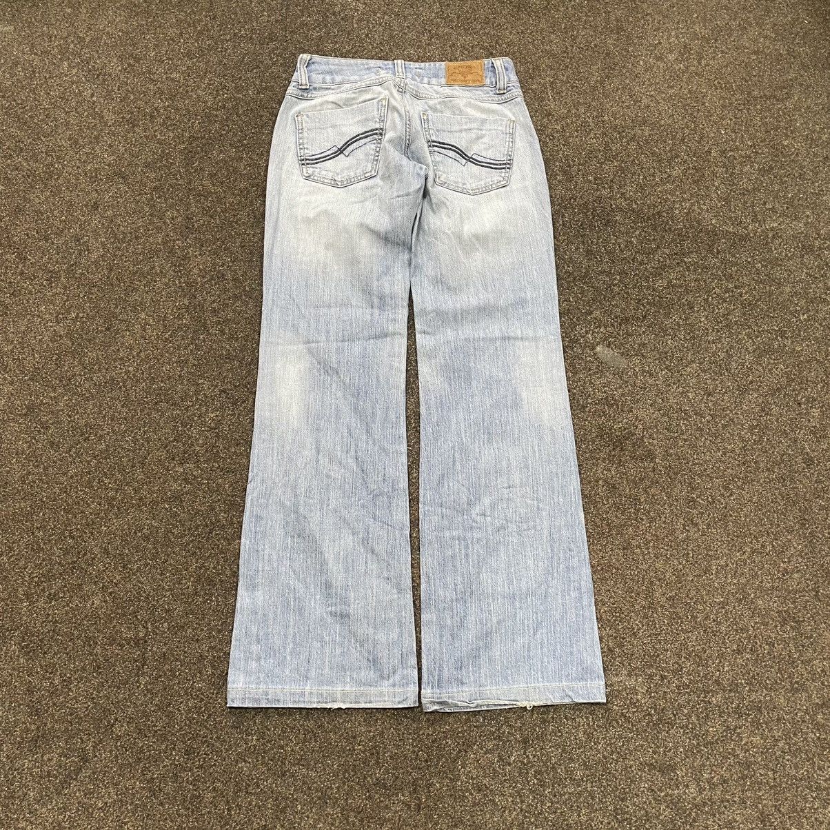 Vintage Vintage Y2K Light Wash Baggy Wide Leg Jeans Skate Flared Size 32" / US 10 / IT 46 - 3 Thumbnail