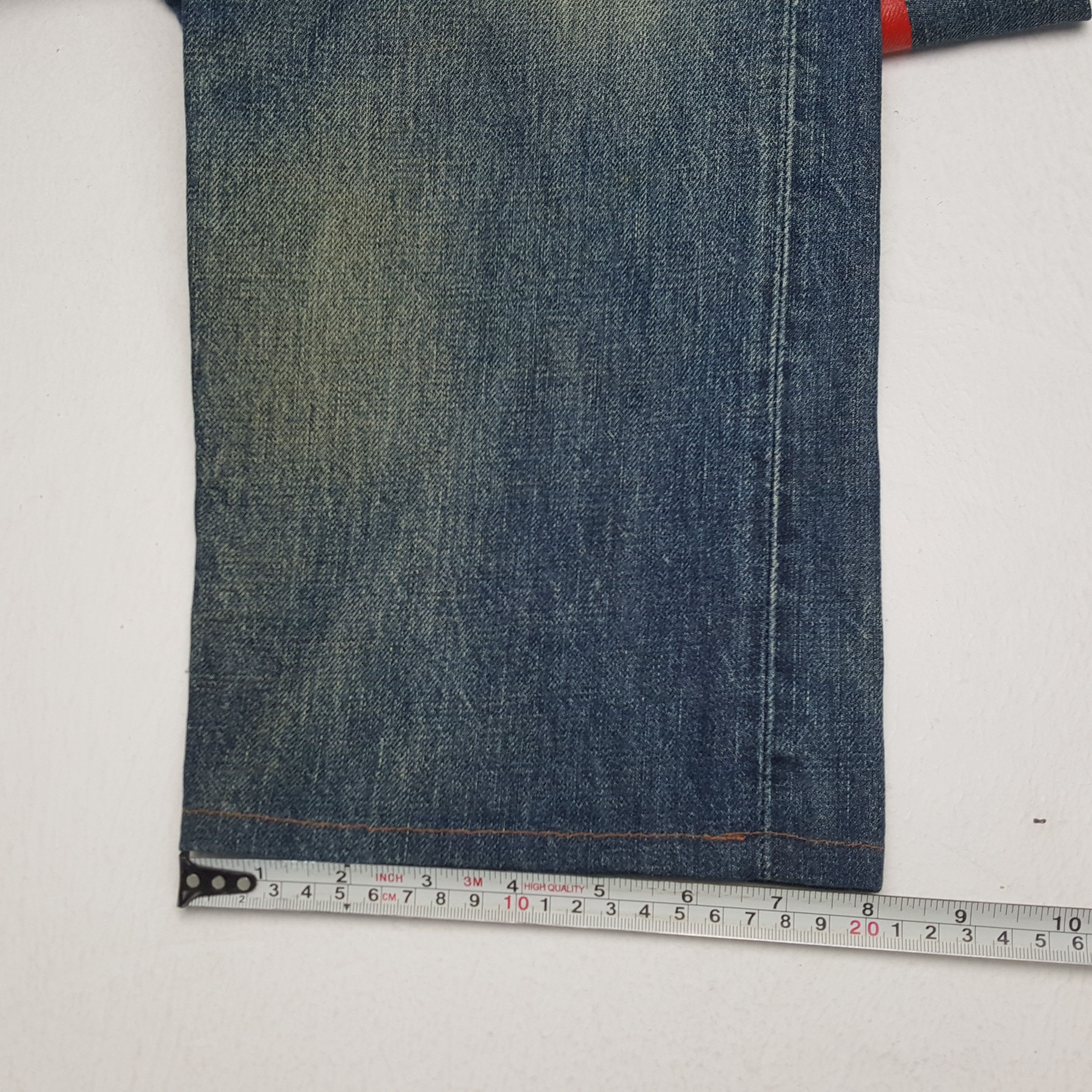 Evisu × Japanese Brand × Vintage Vintage EVIS Japanese Brand Daicock Custom Distressed Jeans Size US 28 / EU 44 - 11 Thumbnail