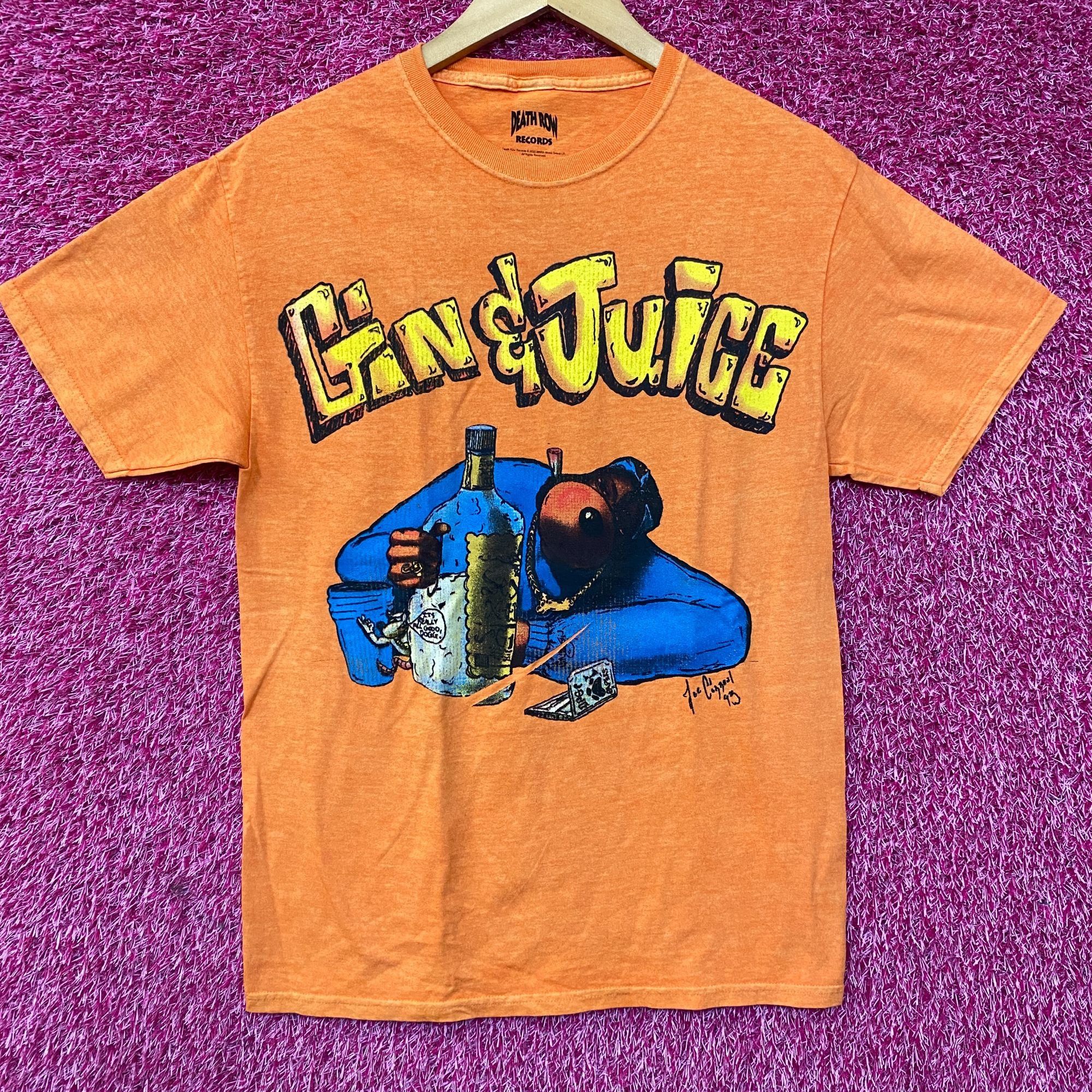 Death Row Records Death Row Records Gin & Juice Snoop Doggy Dog Graphic T-Shir Size US M / EU 48-50 / 2 - 1 Thumbnail