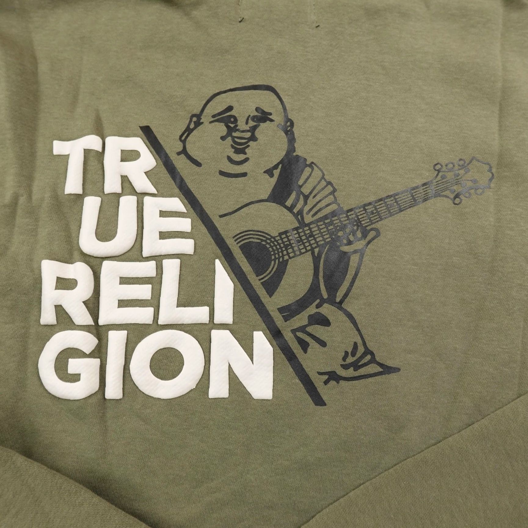 True Religion True Religion Hoodie Mens L Green Buddha Full Zip Sweatshirt Jacket Size US L / EU 52-54 / 3 - 7 Thumbnail