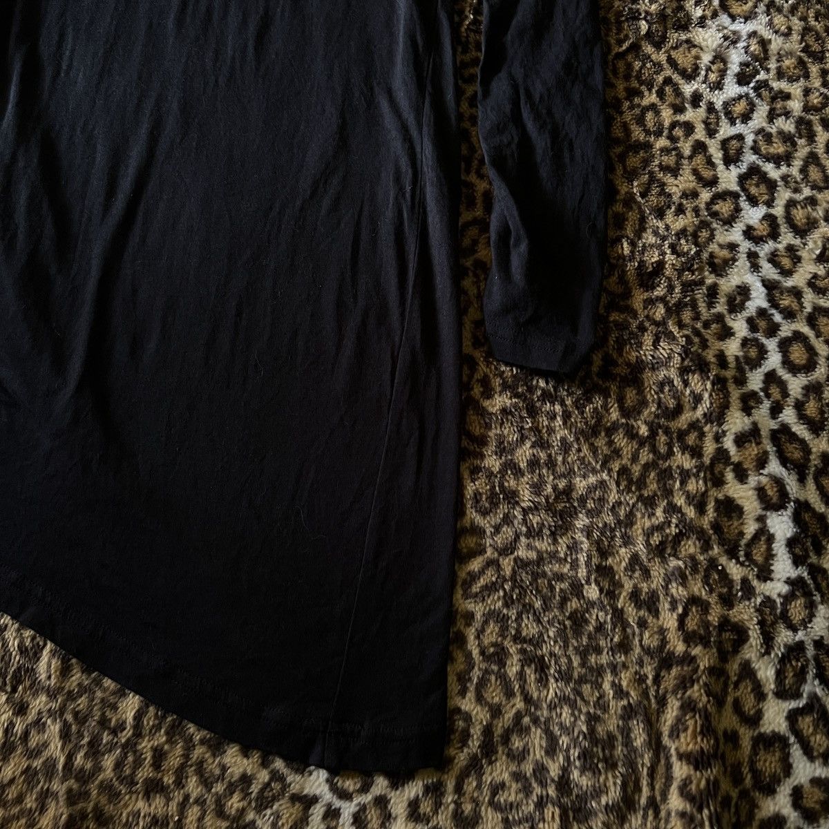 Japanese Brand Black Peace Now Black asymmetrical long sleeve t-shirt Size US M / EU 48-50 / 2 - 5 Thumbnail