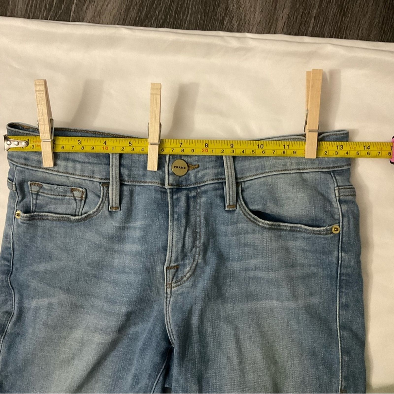 Frame FRAME Denim Waterloo Le Skinny de Jeanne Crop 26 Size 26" / US 2 / IT 38 - 6 Thumbnail