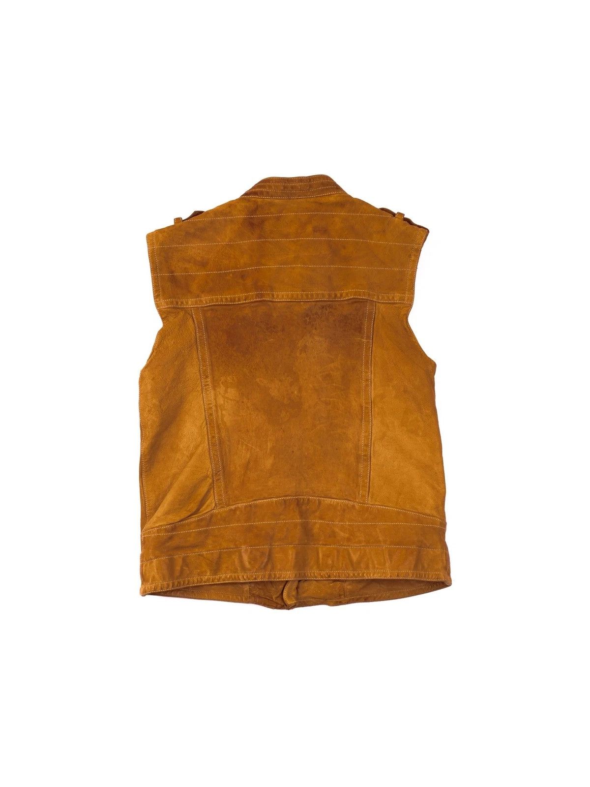 Neil Barrett Neil Barrett Suede Leather Biker Vest Jacket Size XS Size US XS / EU 42 / 0 - 2 Thumbnail