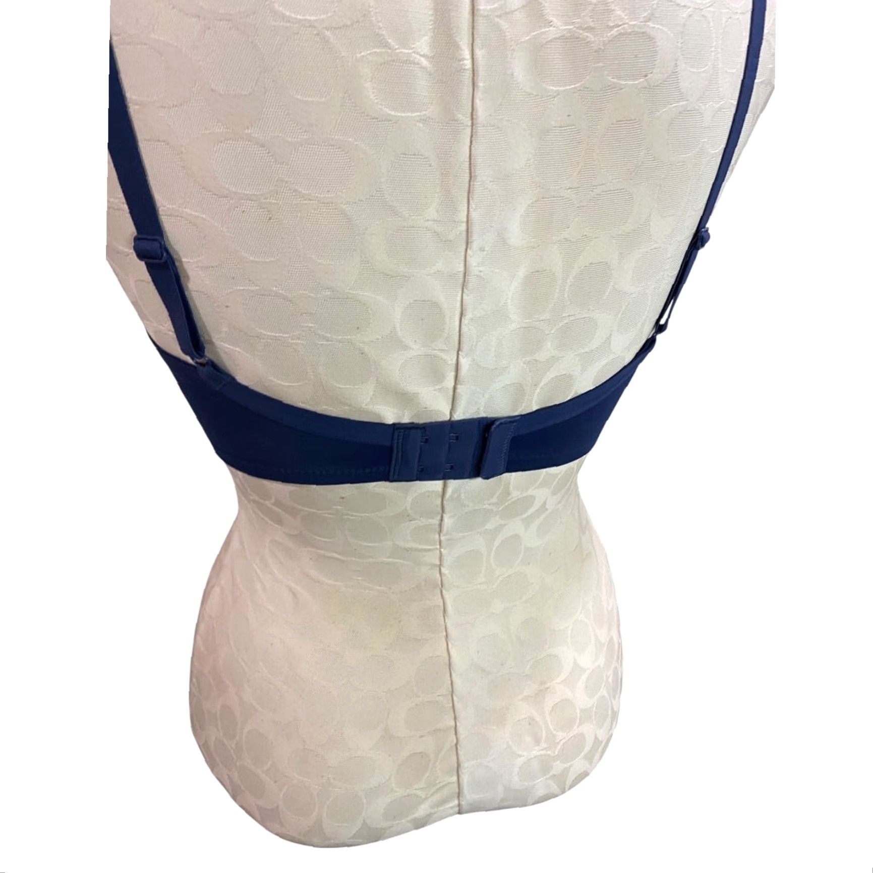 Vintage Maidenform Bra 34D Navy Blue Black Push Up & In Underwire Padded DM9900 Women Size ONE SIZE - 5 Thumbnail