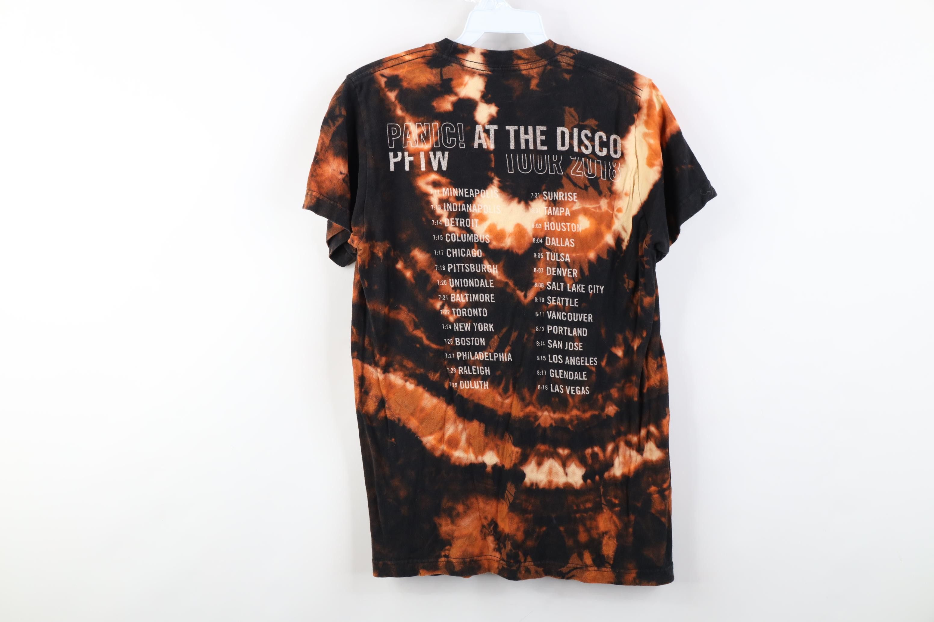 Vintage Y2K Wash Pray For The Wicked Tour Panic At The Disco T-Shirt Size S / US 4 / IT 40 - 10 Thumbnail