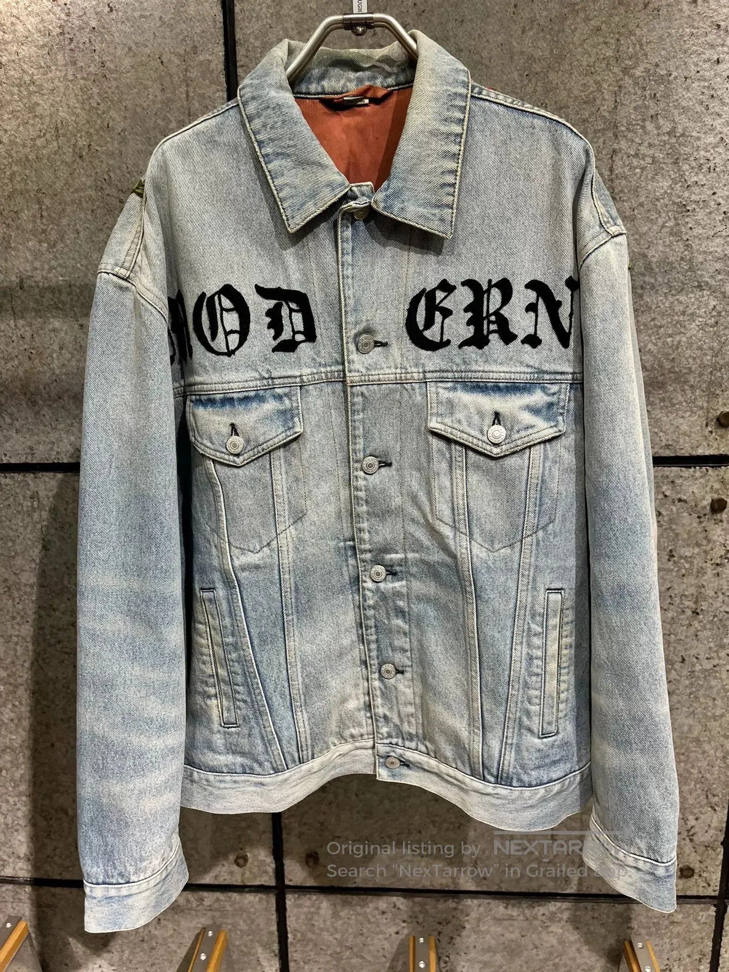 Gucci Gucci Distressed Denim Jacket Size 48. Size US M / EU 48-50 / 2 - 1 Thumbnail