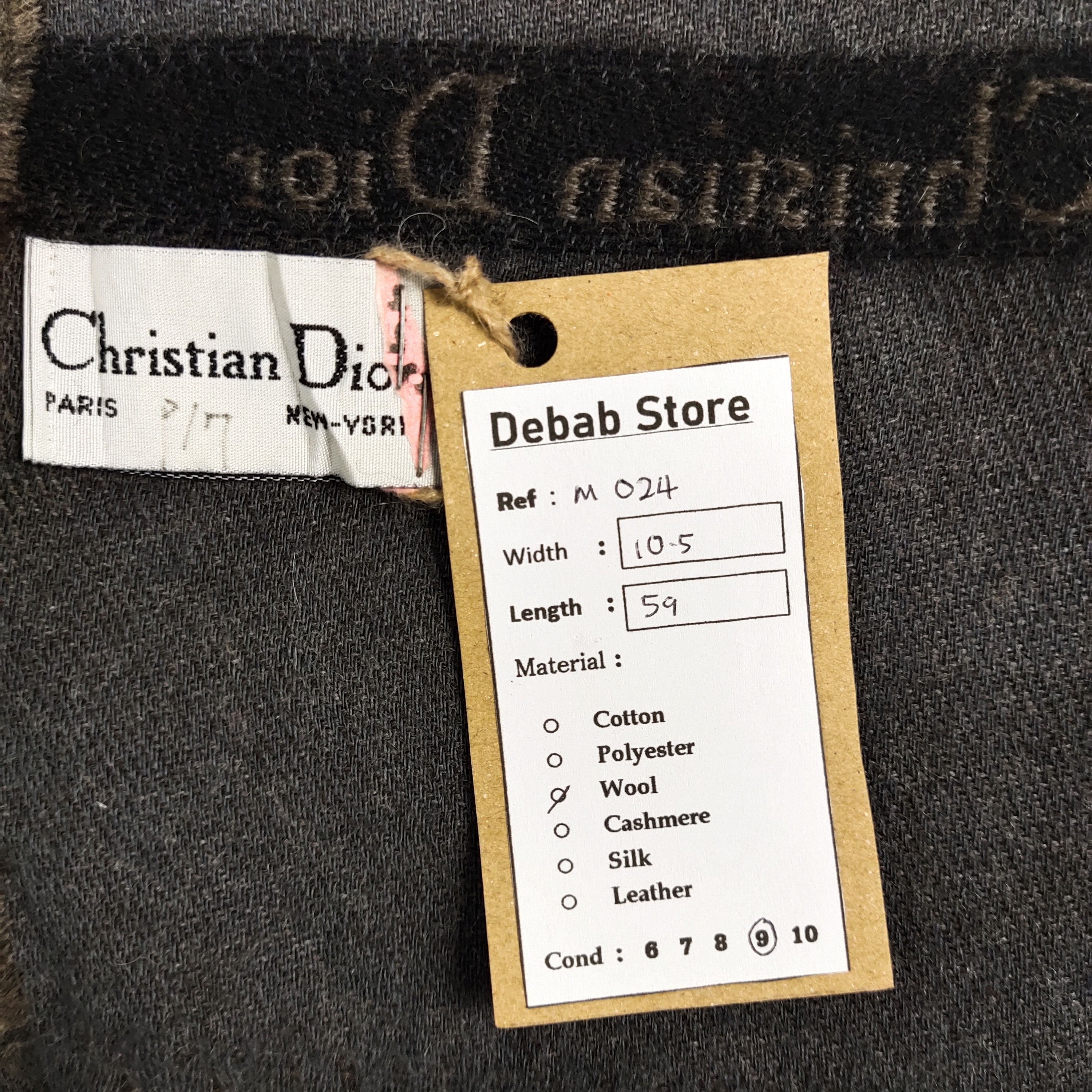 Vintage Christian Dior Scarf / Muffler / Neckwear M024 Size ONE SIZE - 5 Thumbnail