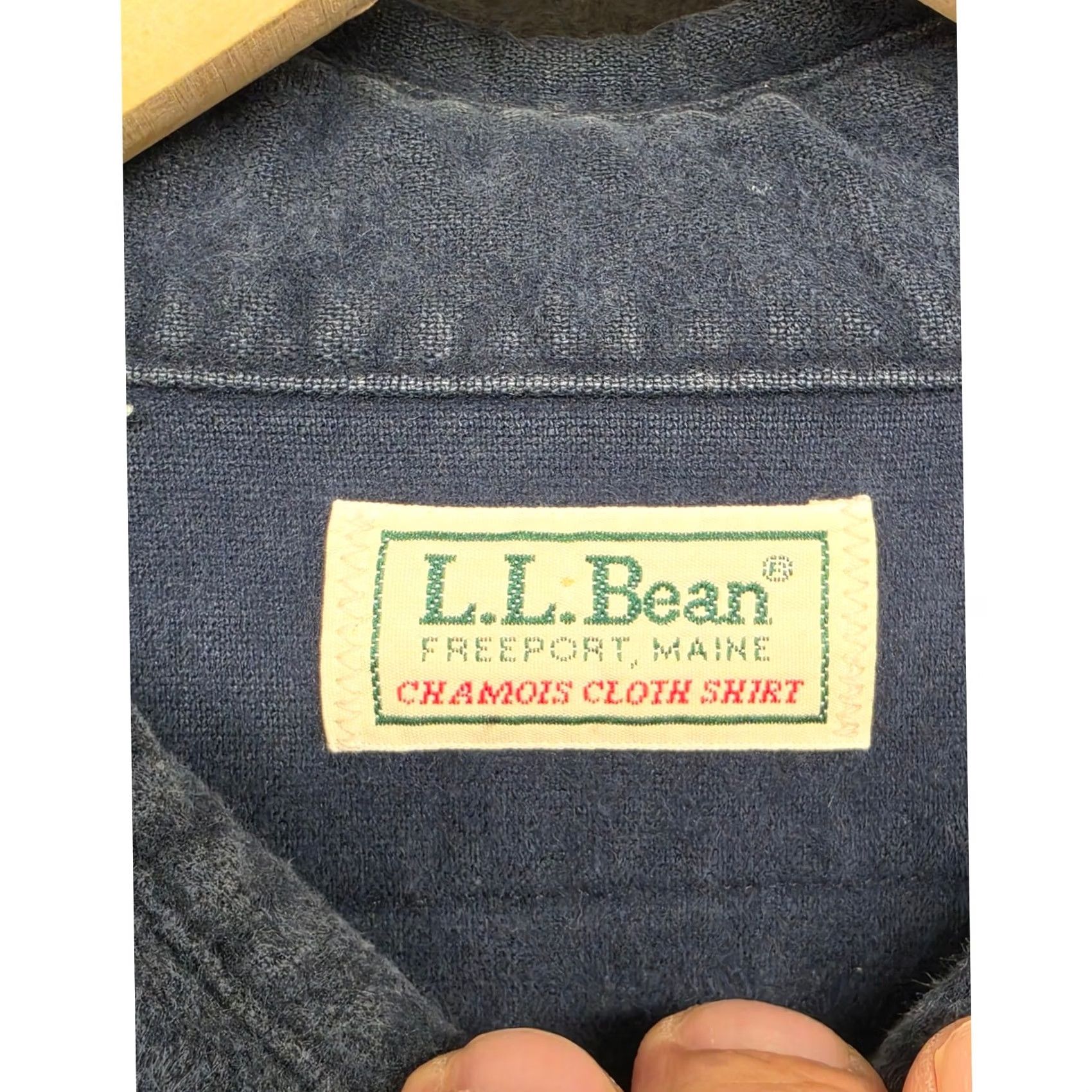 Vintage VINTAGE LL Bean Chamois Shirt Mens 2XLT Blue Flannel Button Up Outdoor Workwear Mens 2XLT Blue Flannel Shirt Size US XXL / EU 58 / 5 - 3 Thumbnail
