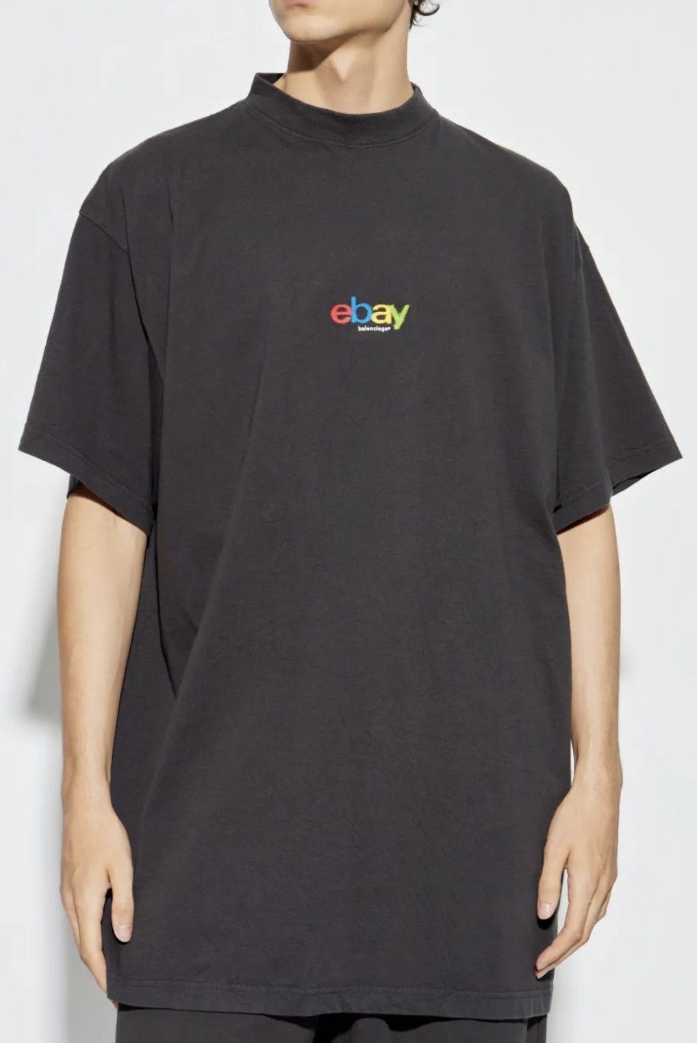 Balenciaga Balenciaga x eBay W24 logo shirt black Sz1 NEW Size US S / EU 44-46 / 1 - 2 Thumbnail