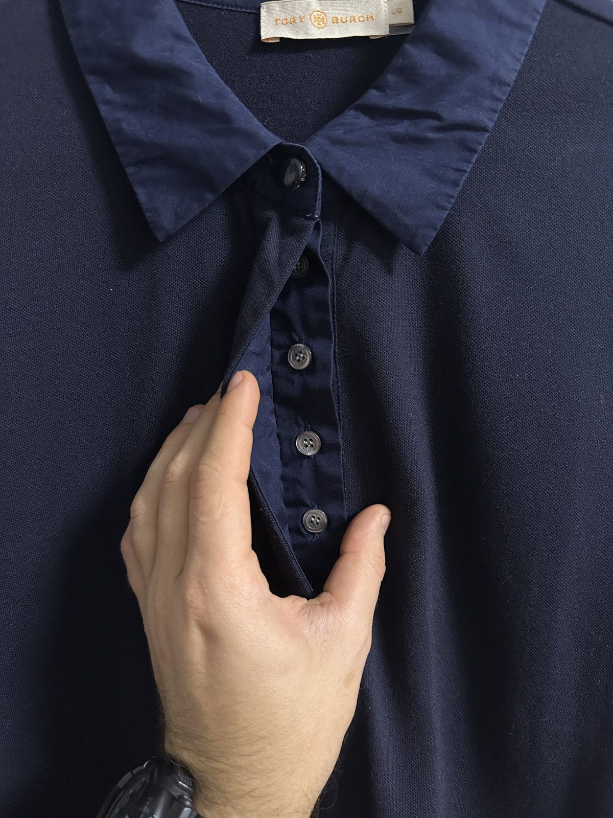 Other Rare Luxury Polo Tory Burch Designer Size US M / EU 48-50 / 2 - 2 Thumbnail