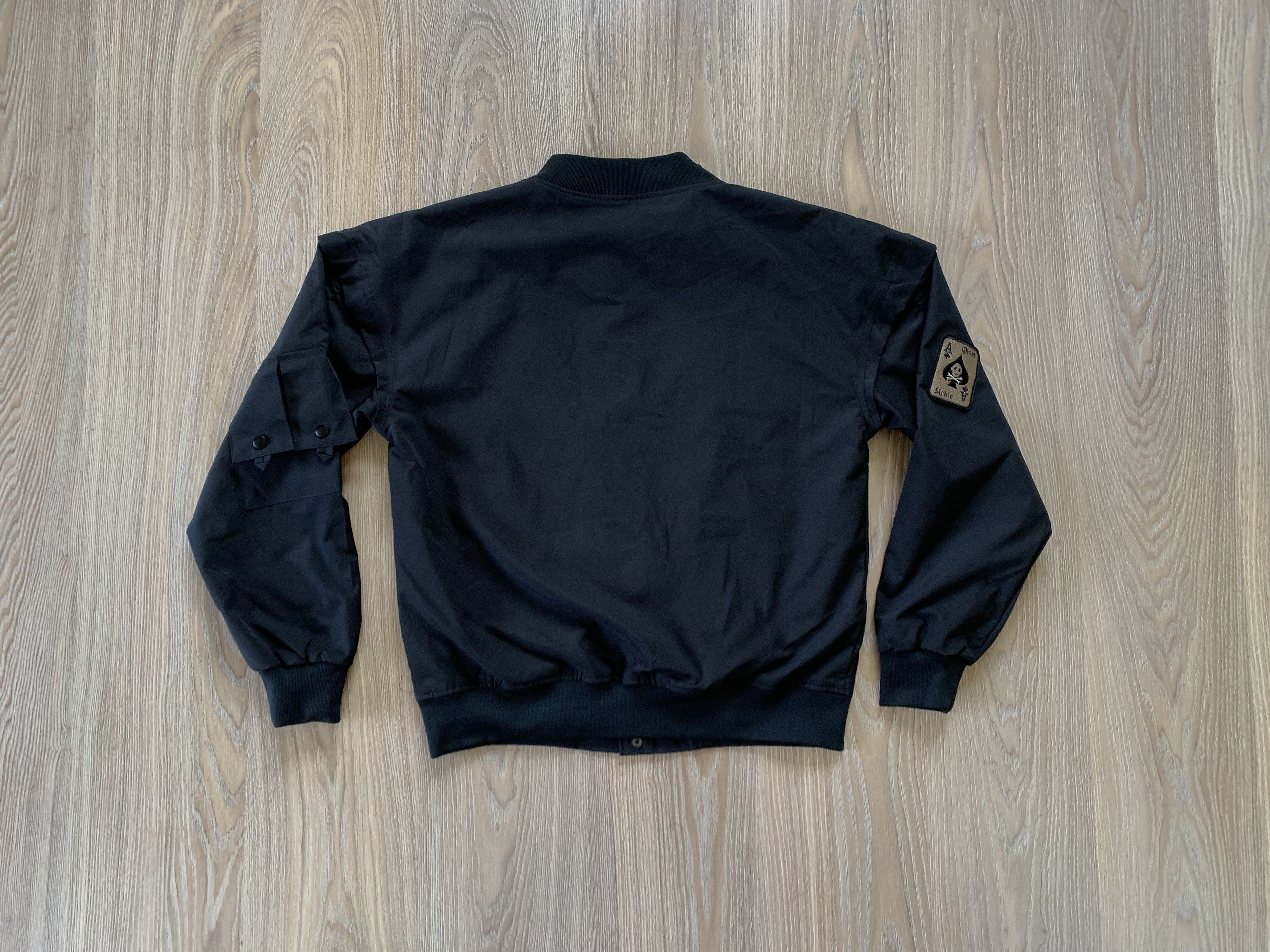 Designer Hyperspeed Black Light Bomber Jacket Size US M / EU 48-50 / 2 - 3 Thumbnail