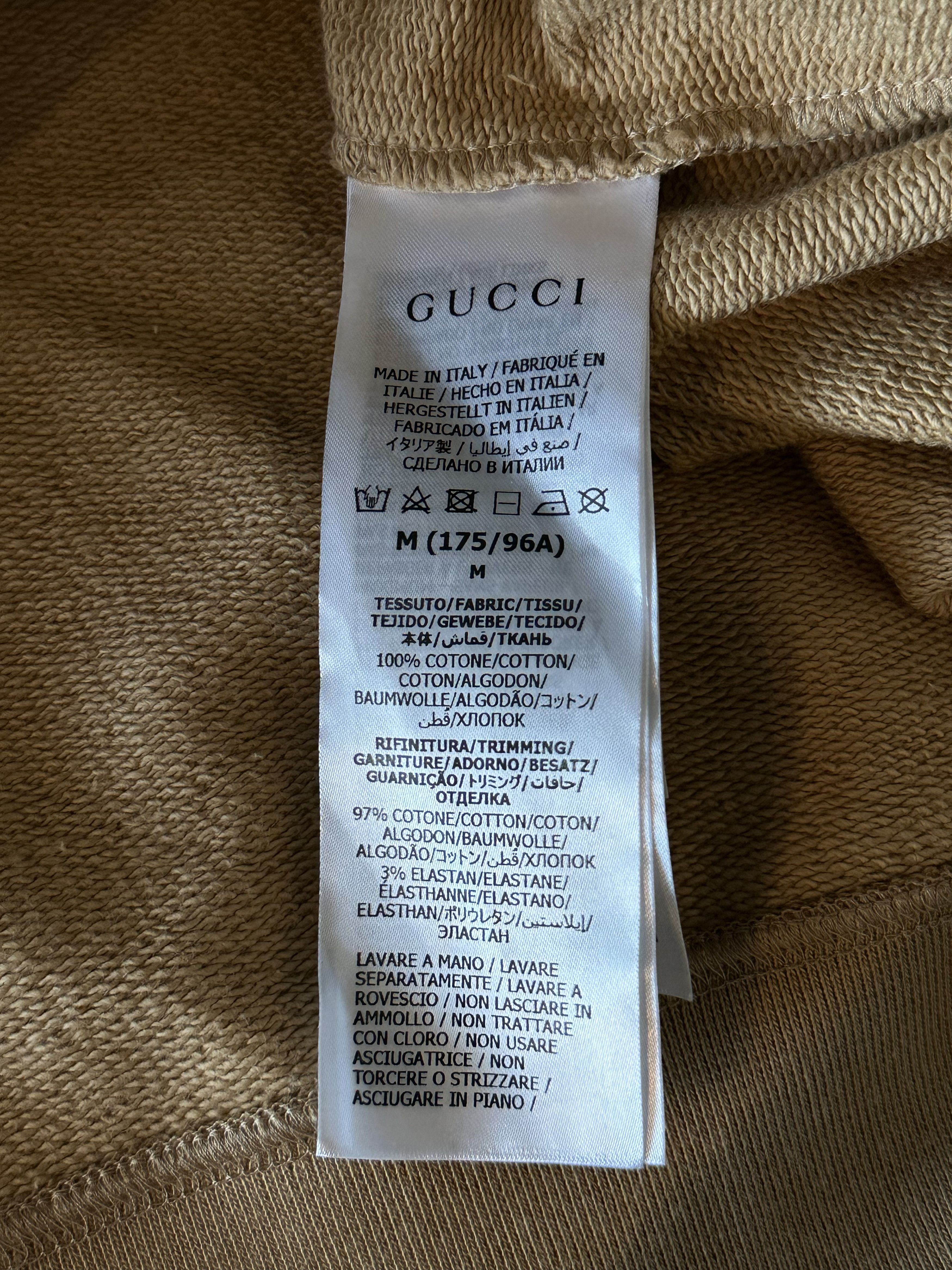 Gucci Gucci Brown Star GG Logo Hoodie Size US M / EU 48-50 / 2 - 4 Thumbnail