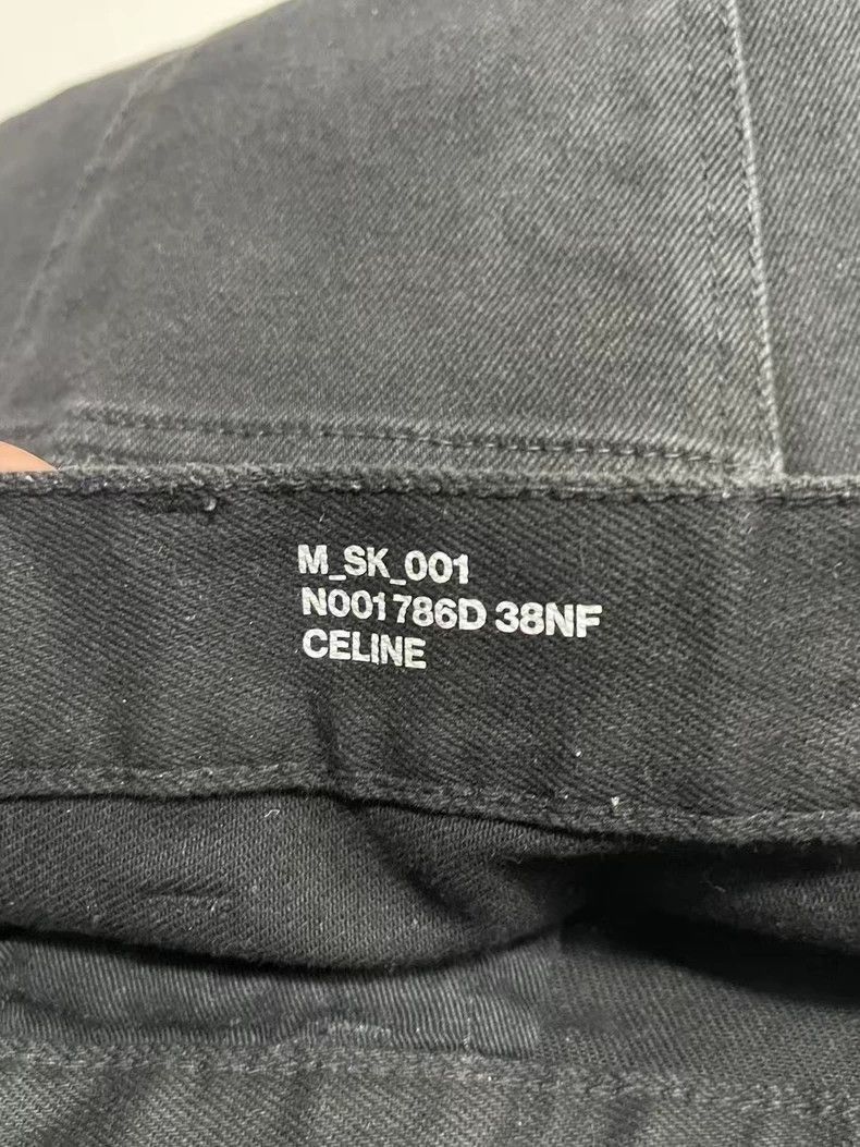 Celine Celine Black Denim Pants Size 30 Size US 30 / EU 46 - 5 Thumbnail
