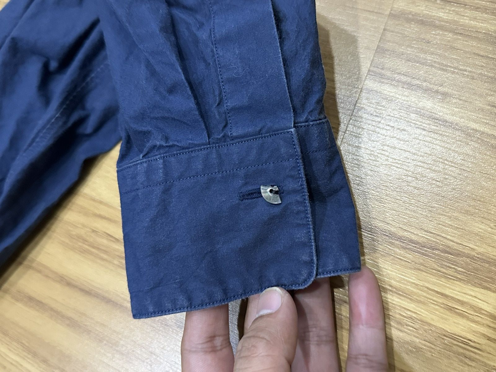 N.Hoolywood N.Hoolywood x Mister Hollywood Heavy Cotton Blue Shirt Size US S / EU 44-46 / 1 - 7 Thumbnail