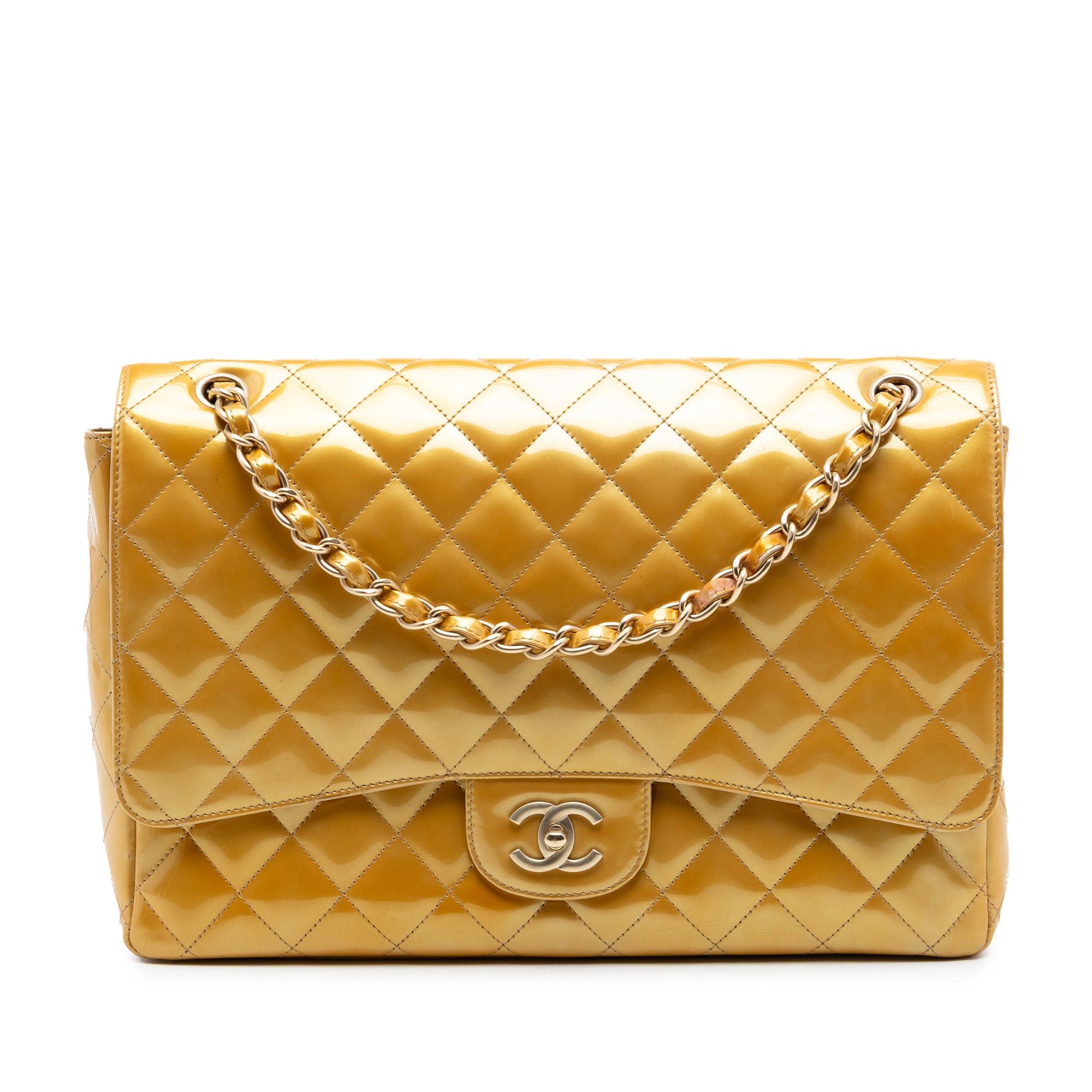 Chanel Maxi Classic Patent Single Flap Size ONE SIZE - 1 Thumbnail