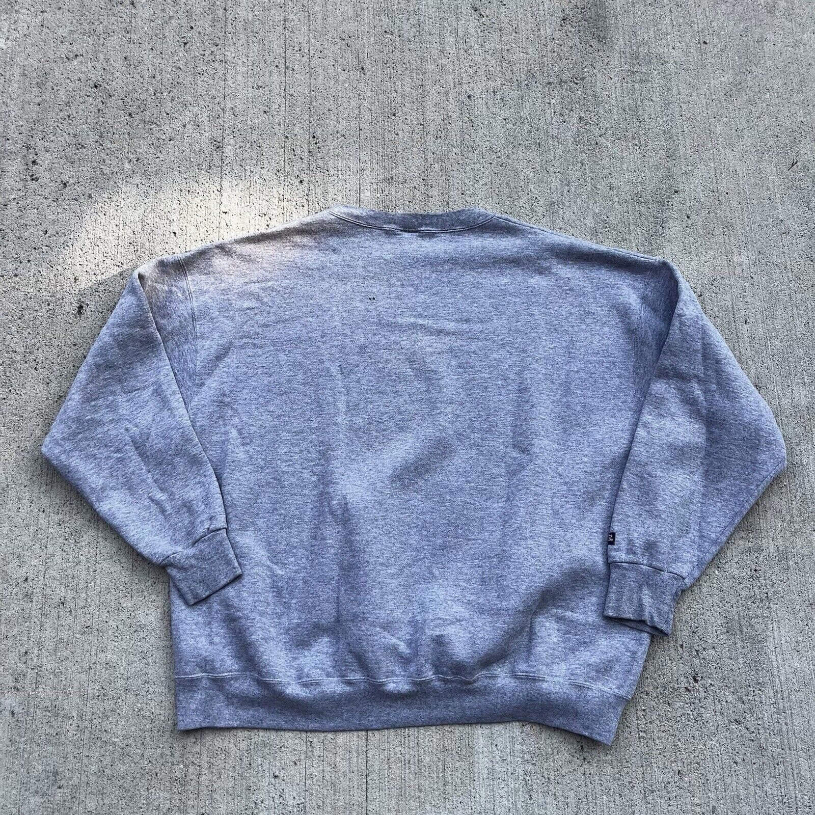 Designer Vintage Butler Bulldogs Crew Mens XL Gray Sweatshirt College Size US 36 / EU 52 - 4 Thumbnail