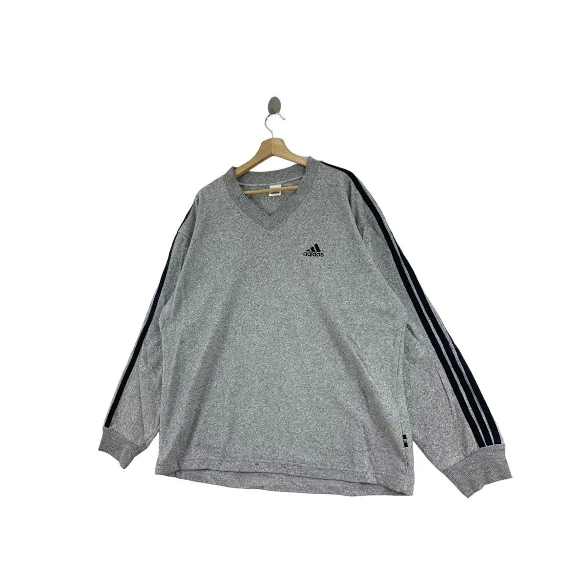 Adidas Vintage 90’ ADIDAS EQUIPMENT DESCENTE V Neck Size L / US 10 / IT 46 - 3 Thumbnail