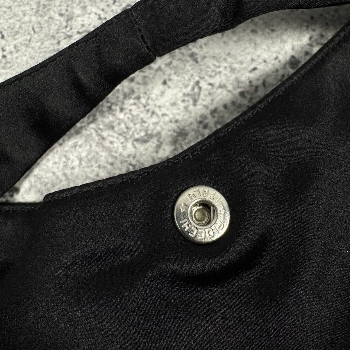 Jil Sander Rare Jil Sander Black Satin Hand Bag Clutch Shoulder Bag Size ONE SIZE - 10 Thumbnail