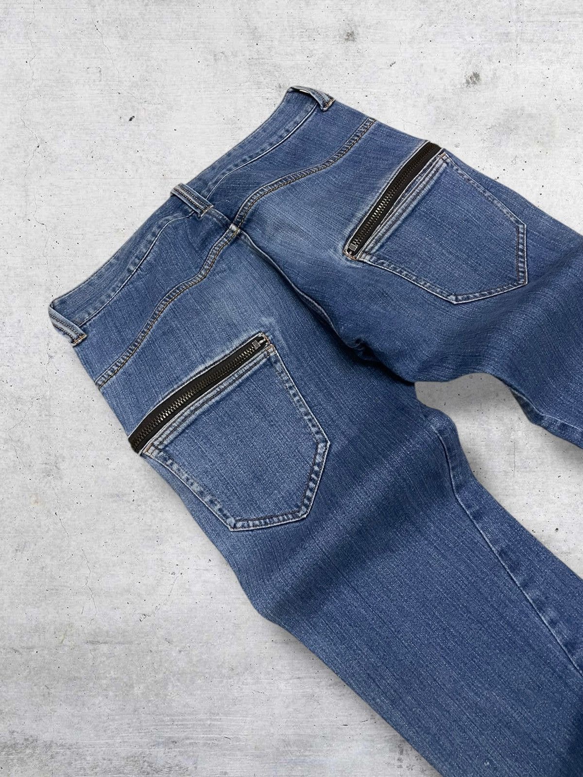 Japanese Brand VINTAGE RAGEBLUE CRAFTED JAPAN DESIGNER BLUEWASHED DENIM Size US 30 / EU 46 - 15 Thumbnail