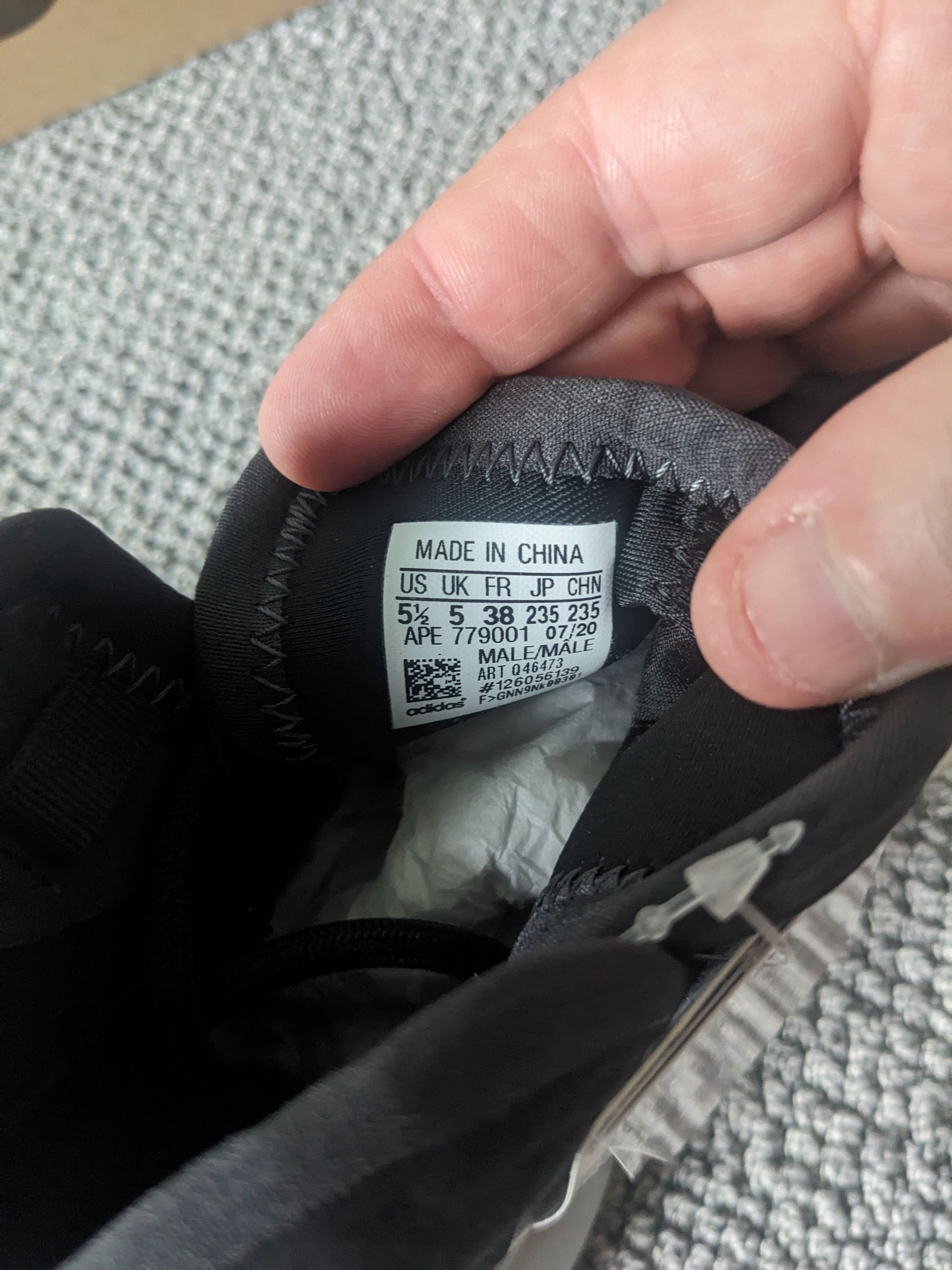 Adidas Yeezy QNTM BOOST LIFESTYLE MODEL Size US 5.5 / EU 38 - 9 Thumbnail